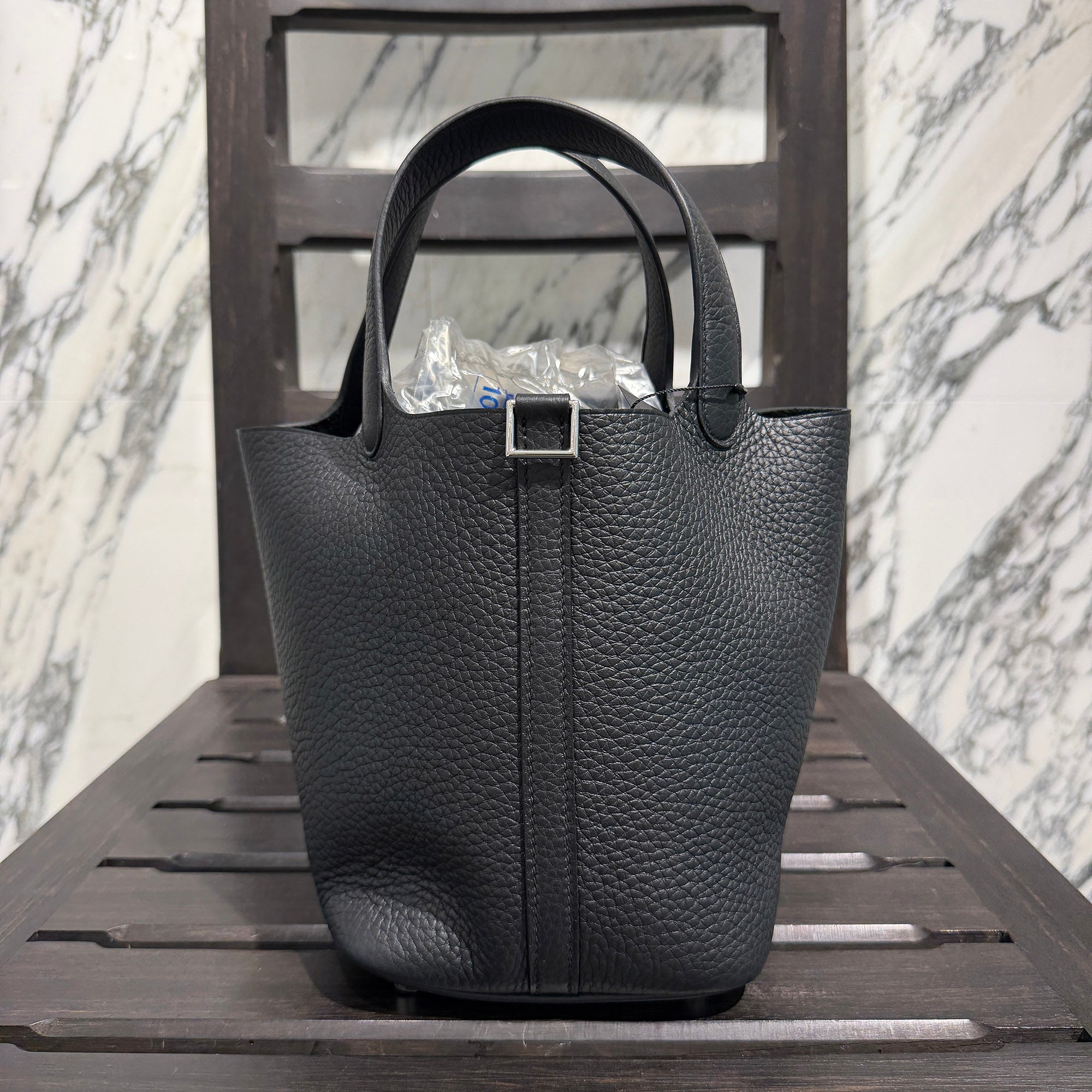 HERMES Picotin Lock PM "NOIR" G刻印 エルメス ピコタンロック PM "ノワール" G刻印