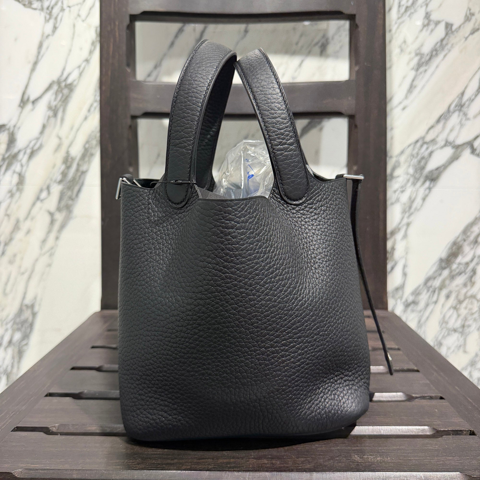 HERMES Picotin Lock PM "NOIR" G刻印 エルメス ピコタンロック PM "ノワール" G刻印
