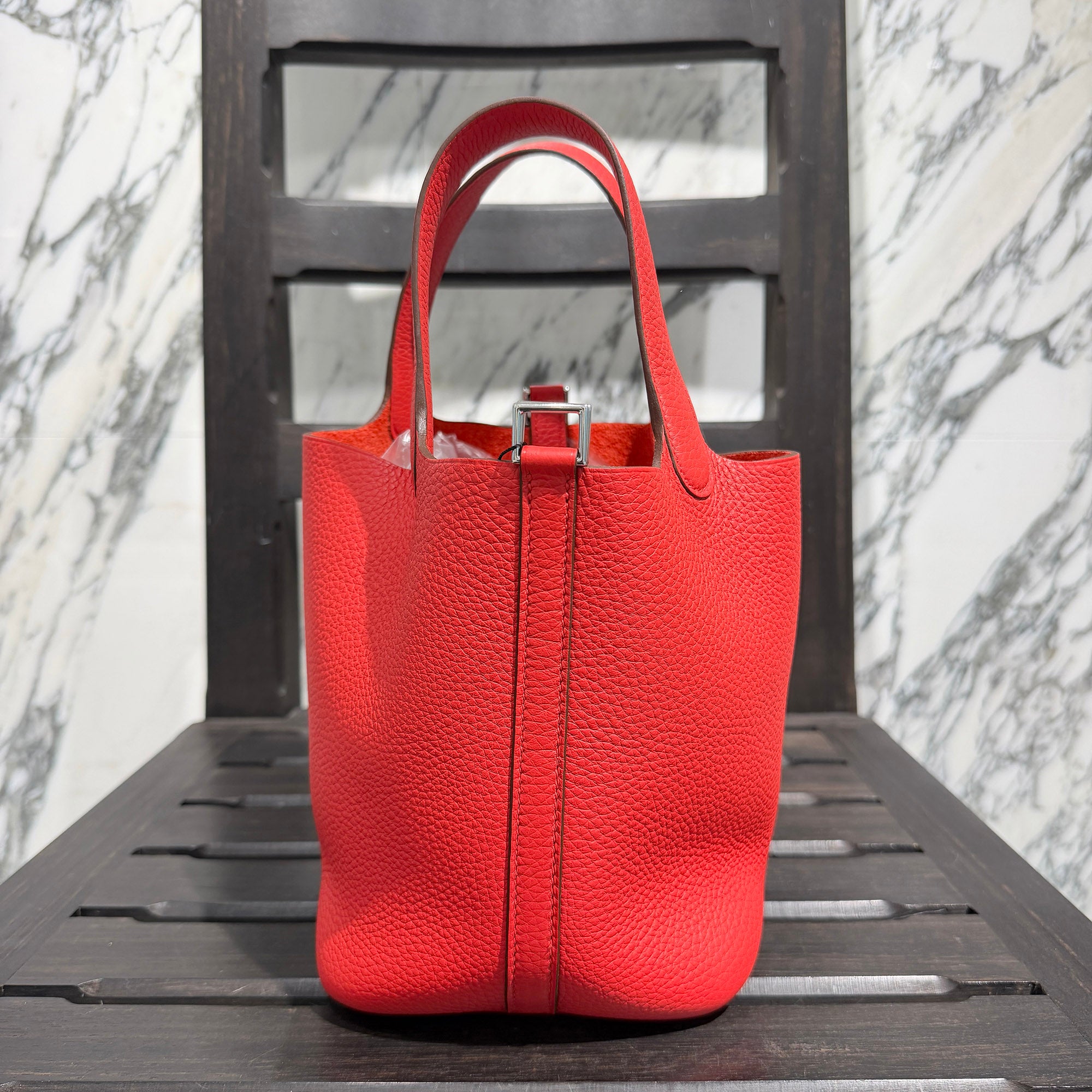 HERMES Picotin Lock PM "Rouge La Due" G刻印 エルメス ピコタンロック PM "ルージュラデュー" G刻印
