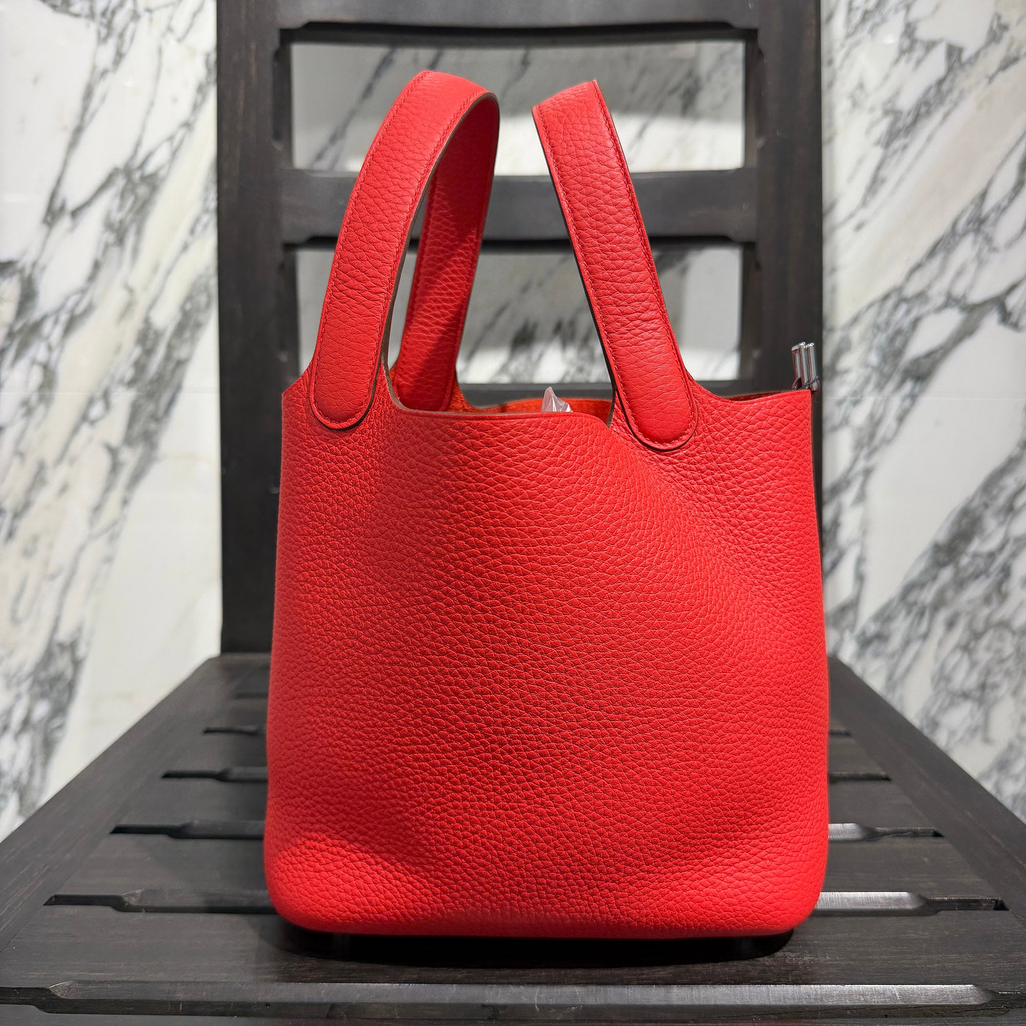 HERMES Picotin Lock PM "Rouge La Due" G刻印 エルメス ピコタンロック PM "ルージュラデュー" G刻印