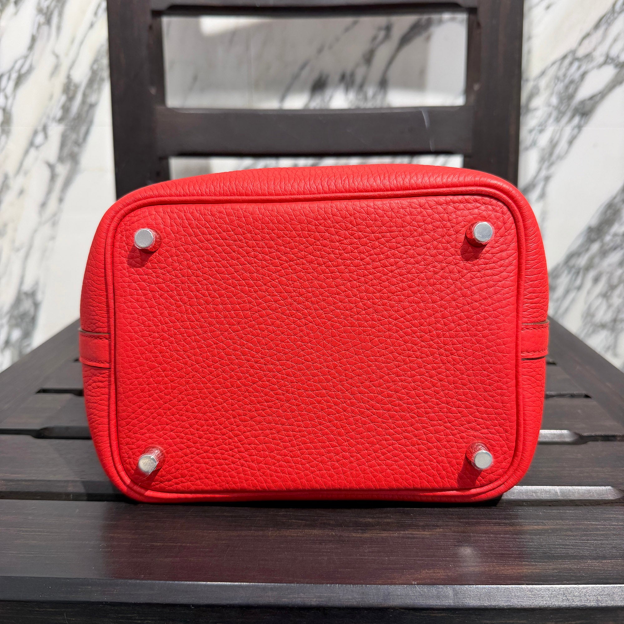 HERMES Picotin Lock PM "Rouge La Due" G刻印 エルメス ピコタンロック PM "ルージュラデュー" G刻印