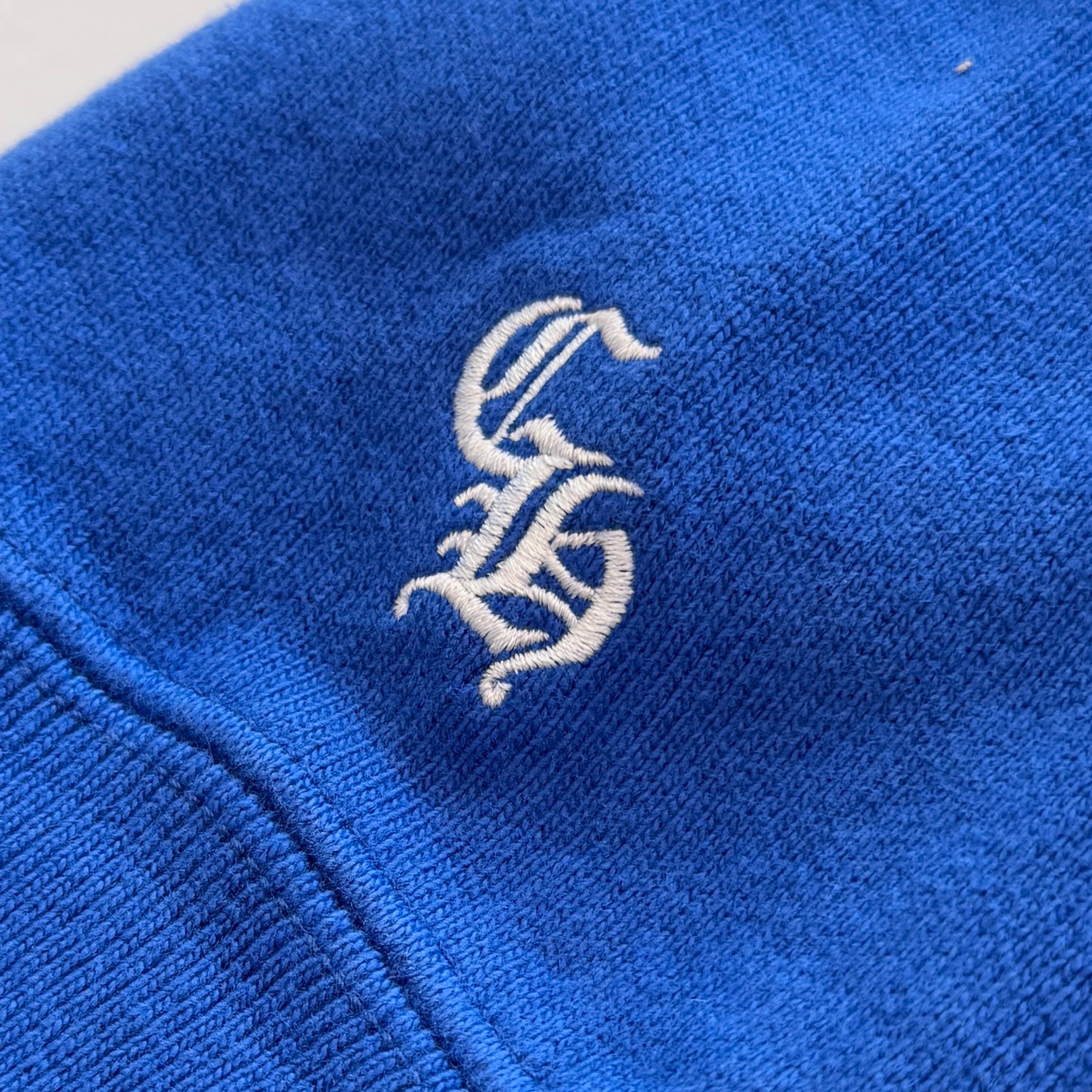CHROME HEARTS Y NOT KING FISH Vine Dagger Logo Embroidery Zip Up Sweat Shirt Size XL クロムハーツ ワイノット キングフィッシュ ヴァインダガー ロゴ刺繍 ジップアップ スウェット サイズXL
