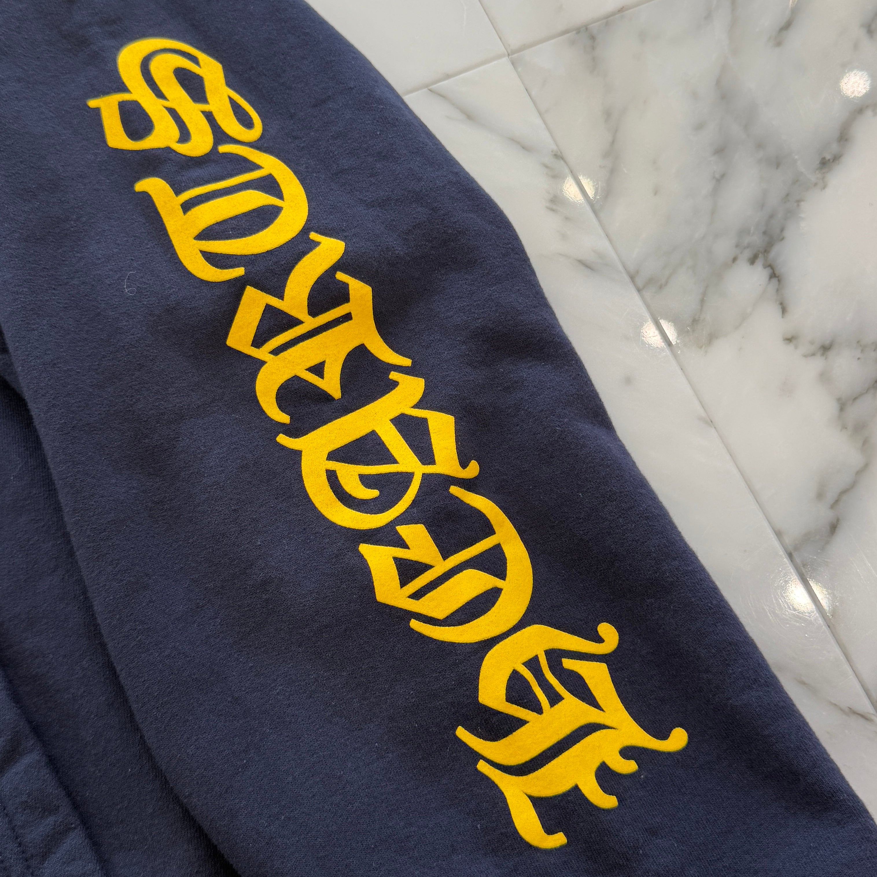 CHROME HEARTS Vertical Arm Logo Pullover Hoodie Size XL クロムハーツ バーティカルアームロゴ プルオーバーフーディーサイズXL