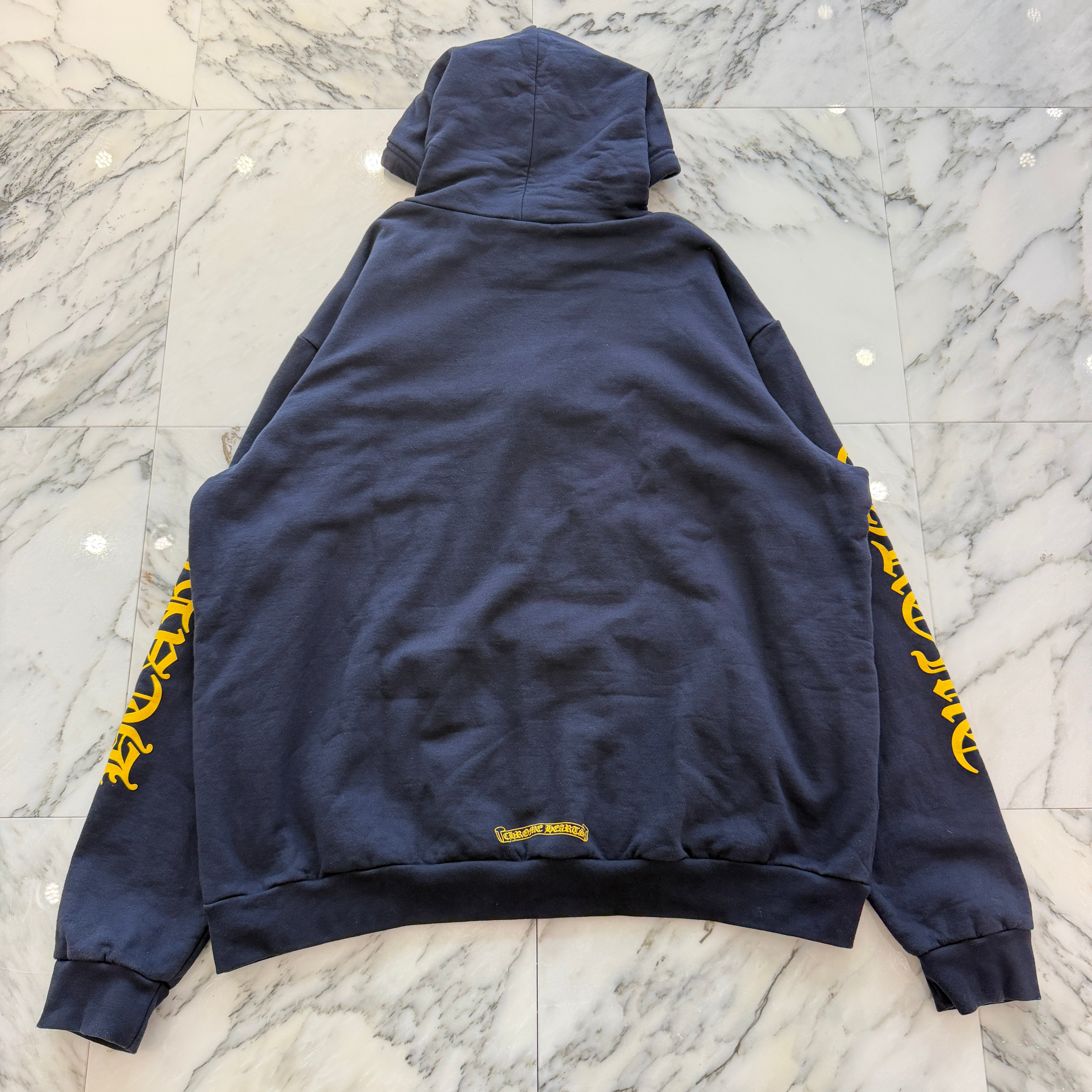 CHROME HEARTS Vertical Arm Logo Pullover Hoodie Size XL クロムハーツ バーティカルアームロゴ プルオーバーフーディーサイズXL