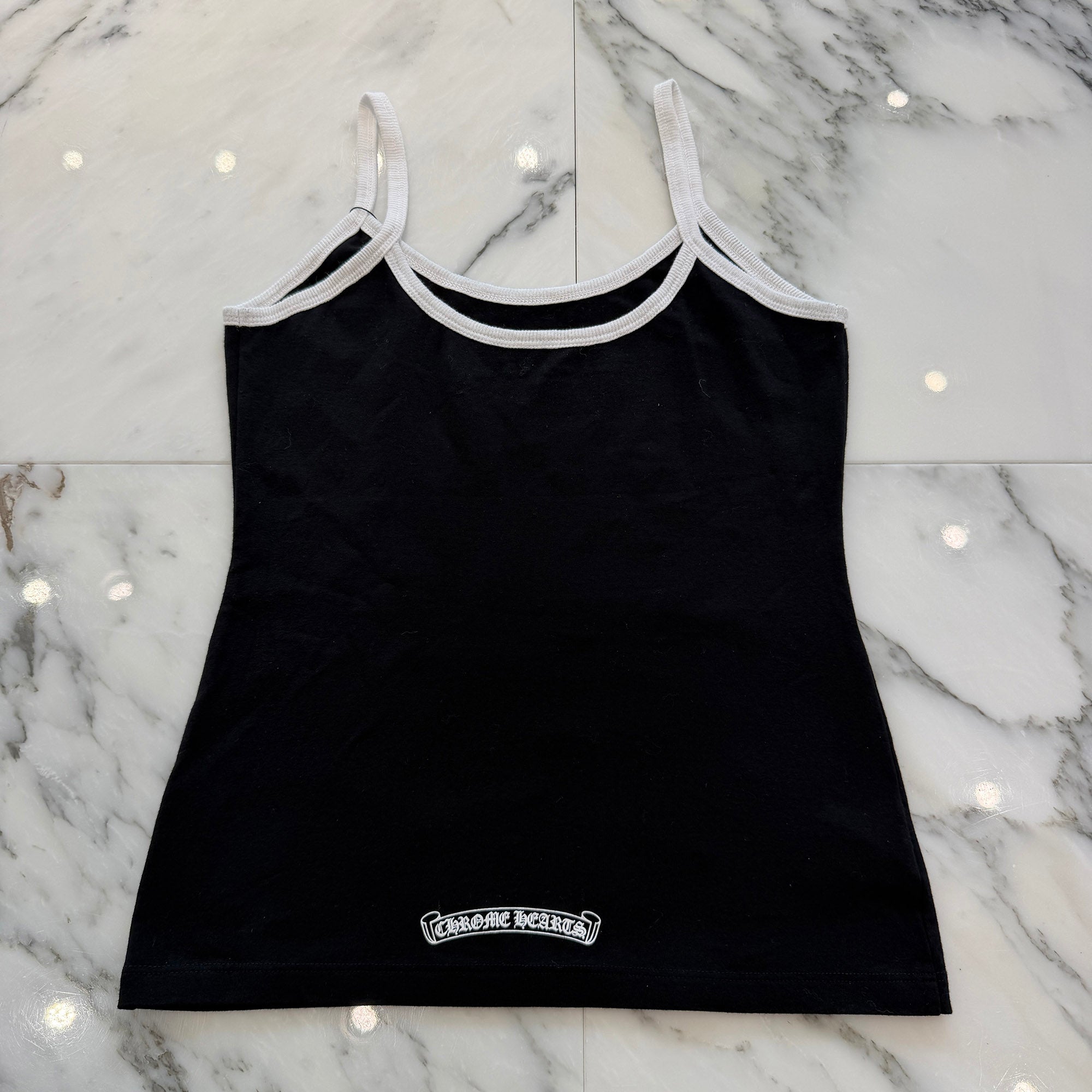 CHROME HEARTS Horseshoe Short Camisole Top Size M クロムハーツ ホースシュー ショート キャミソールトップ サイズM