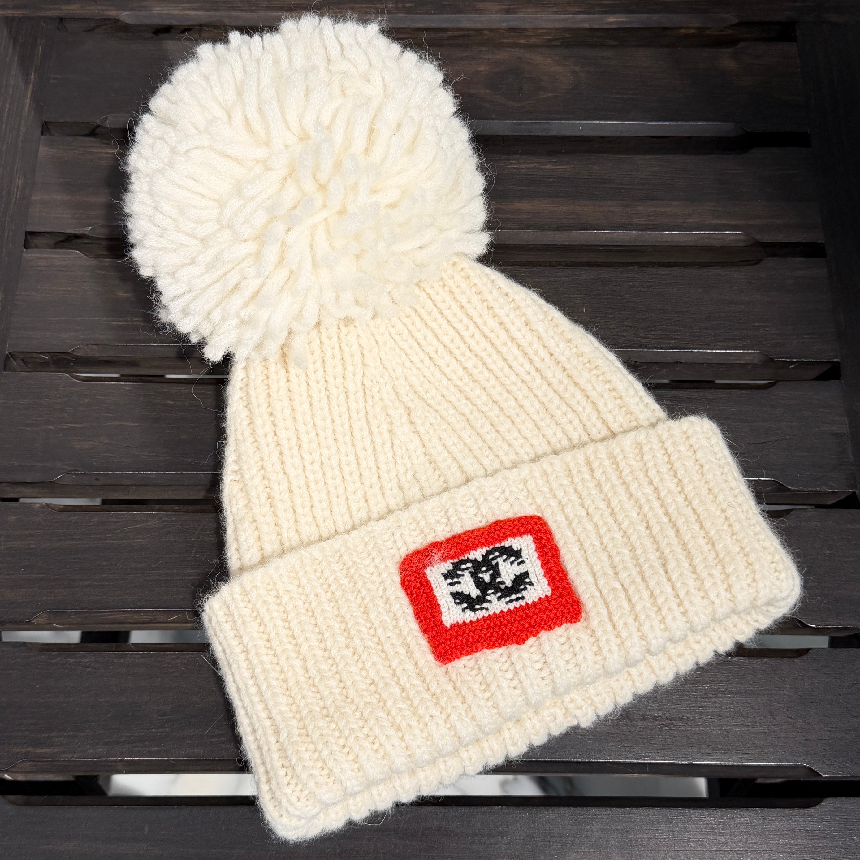 CHANEL 2026AW Coco Mark Coco Neige Pom Pom Knit Hat AA253 B25674 UC794 シャネル ココマーク ココ ネージュ ポンポン ニット帽