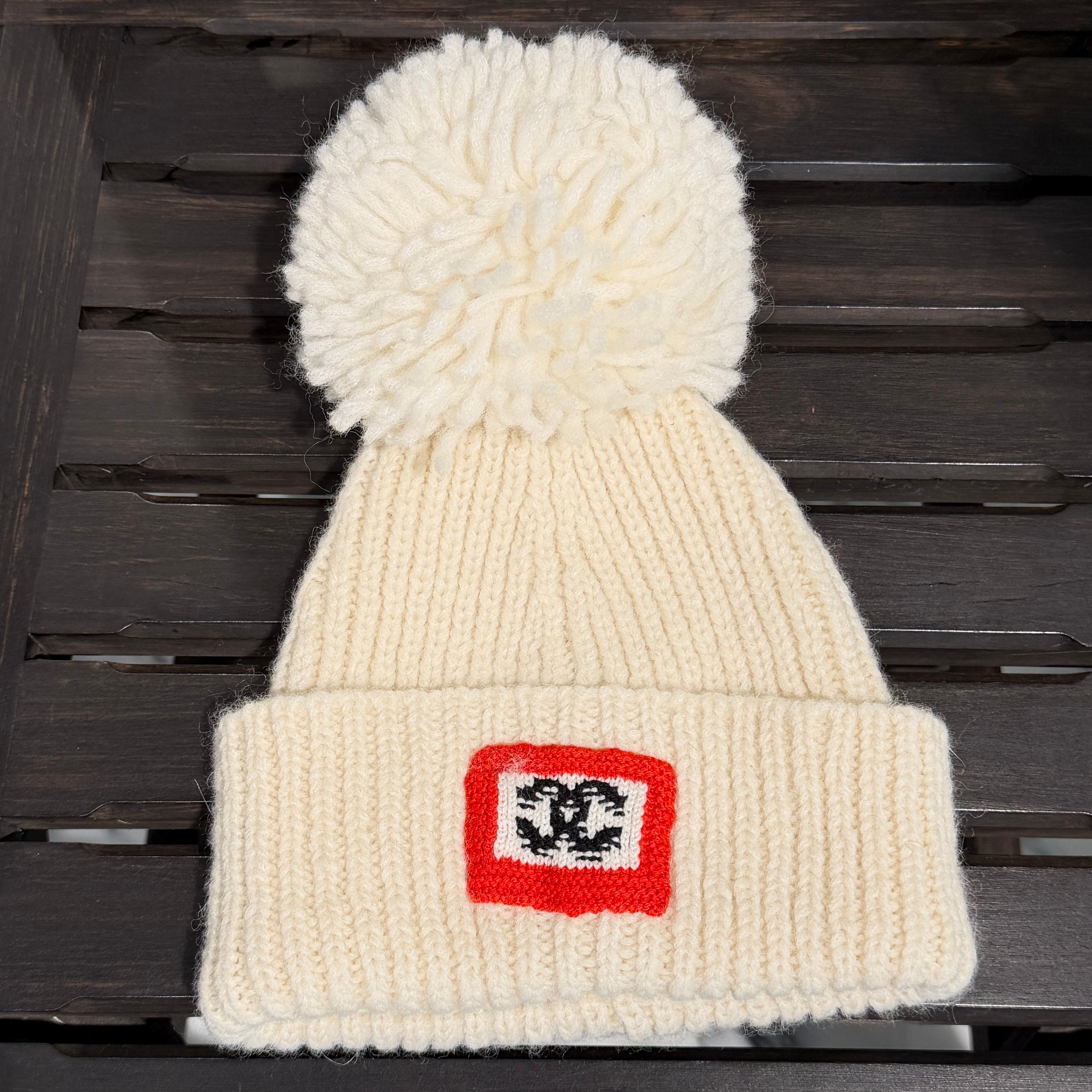 CHANEL 2026AW Coco Mark Coco Neige Pom Pom Knit Hat AA253 B25674 UC794 シャネル ココマーク ココ ネージュ ポンポン ニット帽