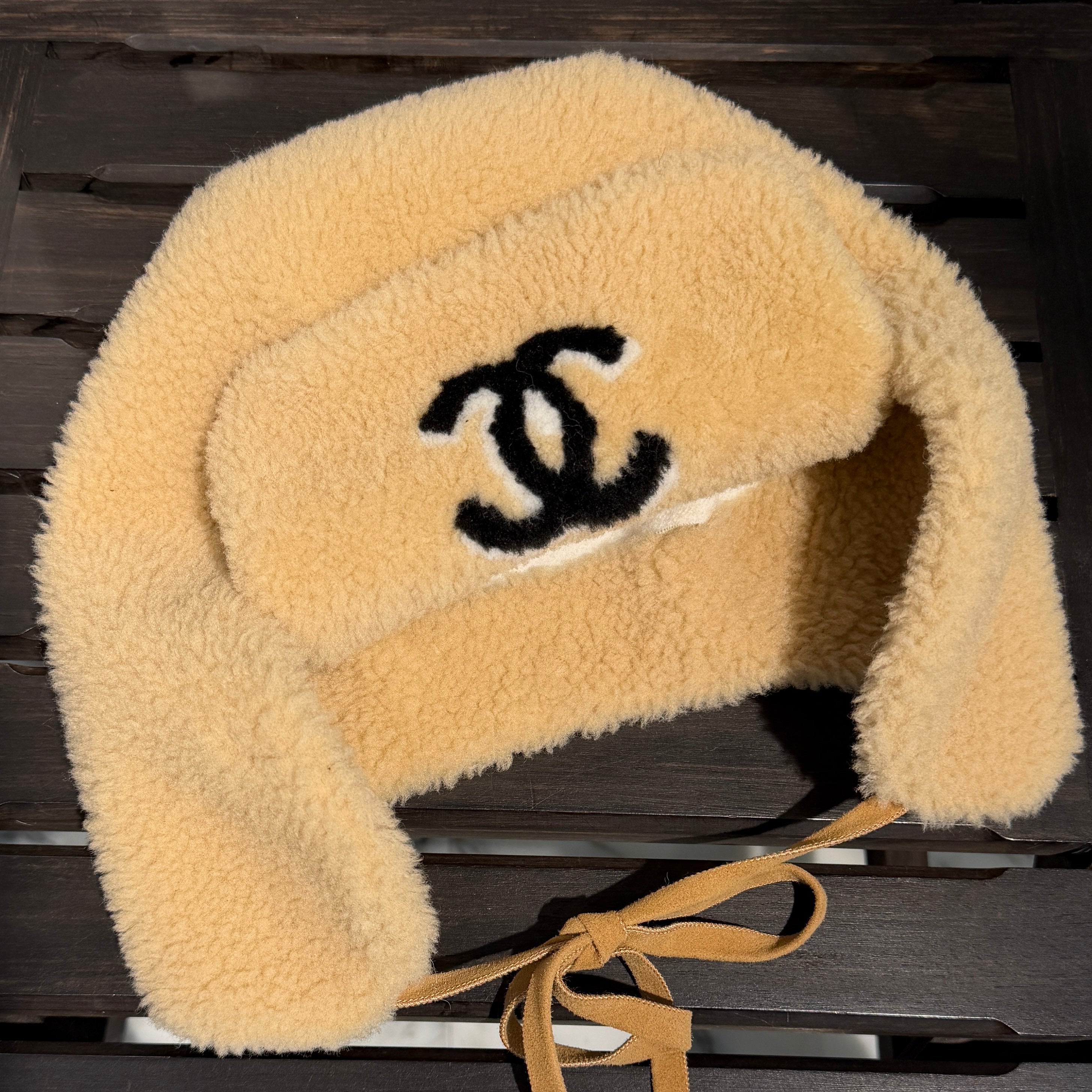CHANEL 2026AW Coco Mark Wool Coco Neige Ushanka Hat AAC359 B26091 UD760 シャネル ココマーク ウール ココネージュ チャプカ帽