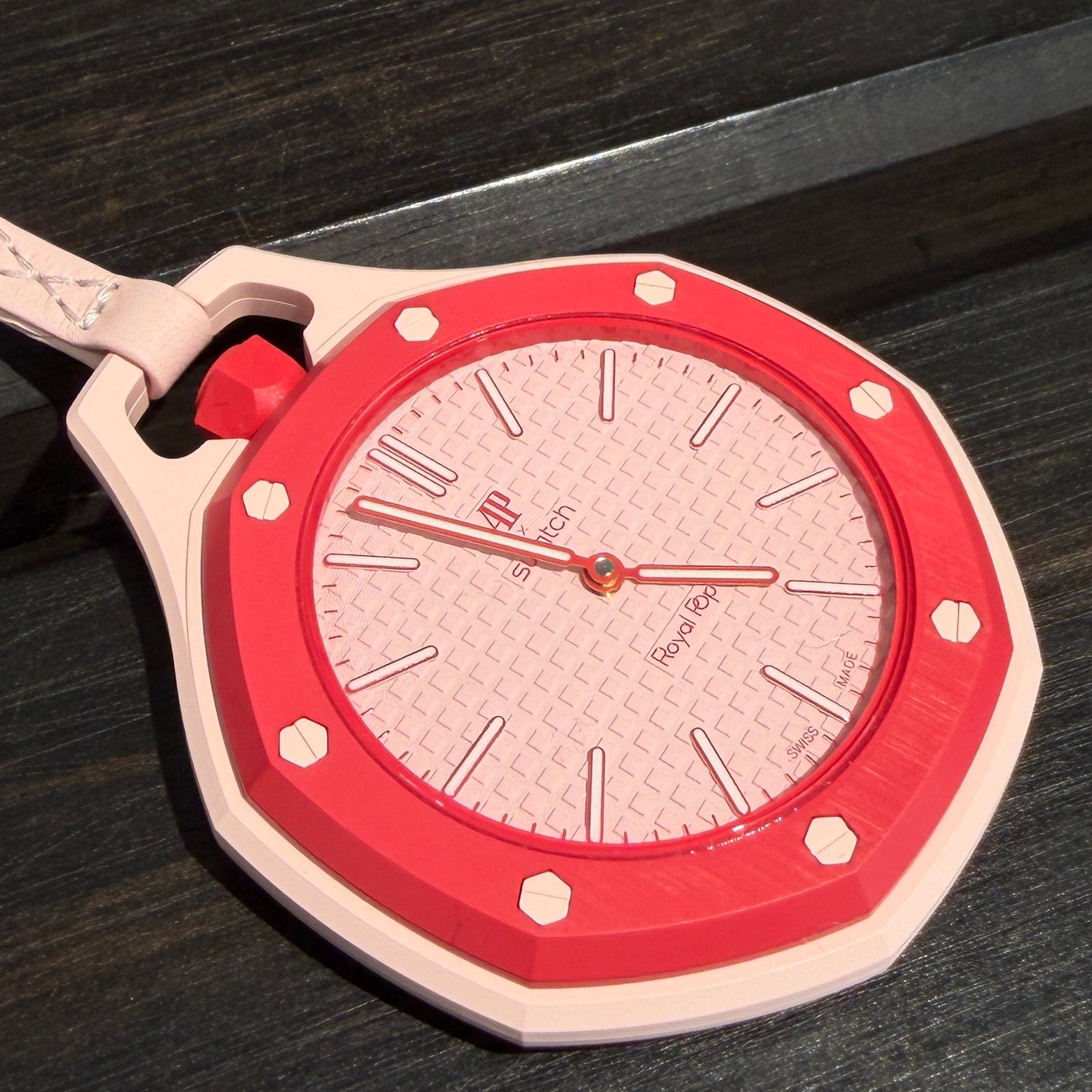 AUDEMARS PIGUET × SWATCH Royal Pop "Otto Rosso" SSX03R100N オーデマ ピゲ×スウォッチ ロイヤル ポップ "オット・ロッソ"