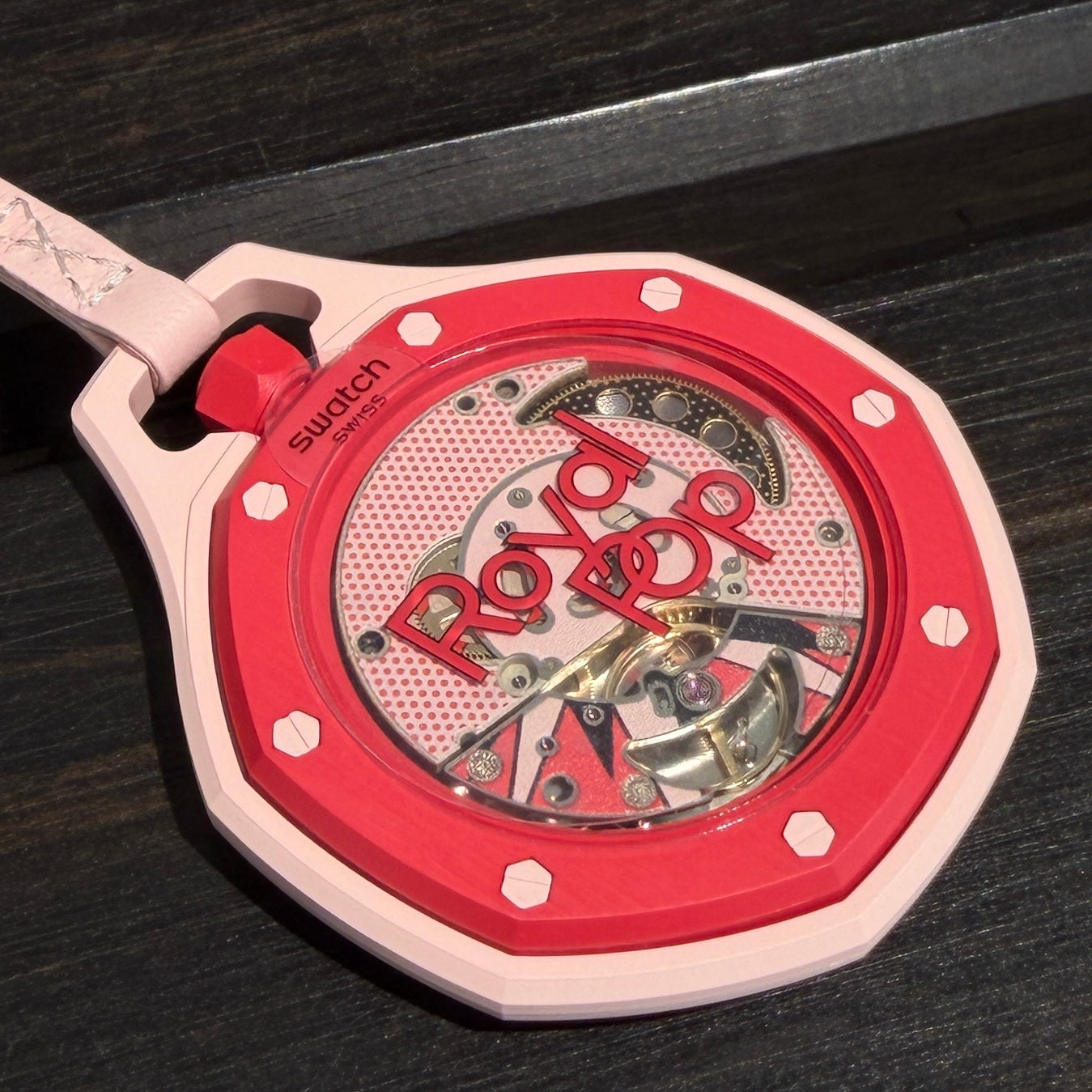 AUDEMARS PIGUET × SWATCH Royal Pop "Otto Rosso" SSX03R100N オーデマ ピゲ×スウォッチ ロイヤル ポップ "オット・ロッソ"