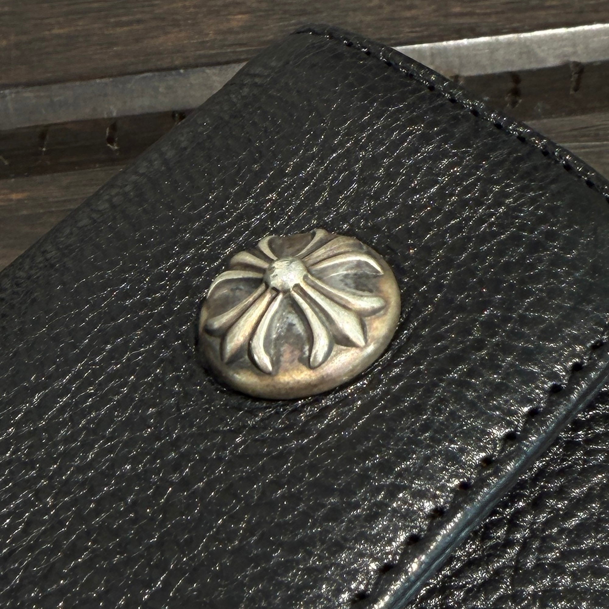 CHROME HEARTS Wave Cross Ball Wallet クロムハーツ ウェーブクロスボール ウォレット