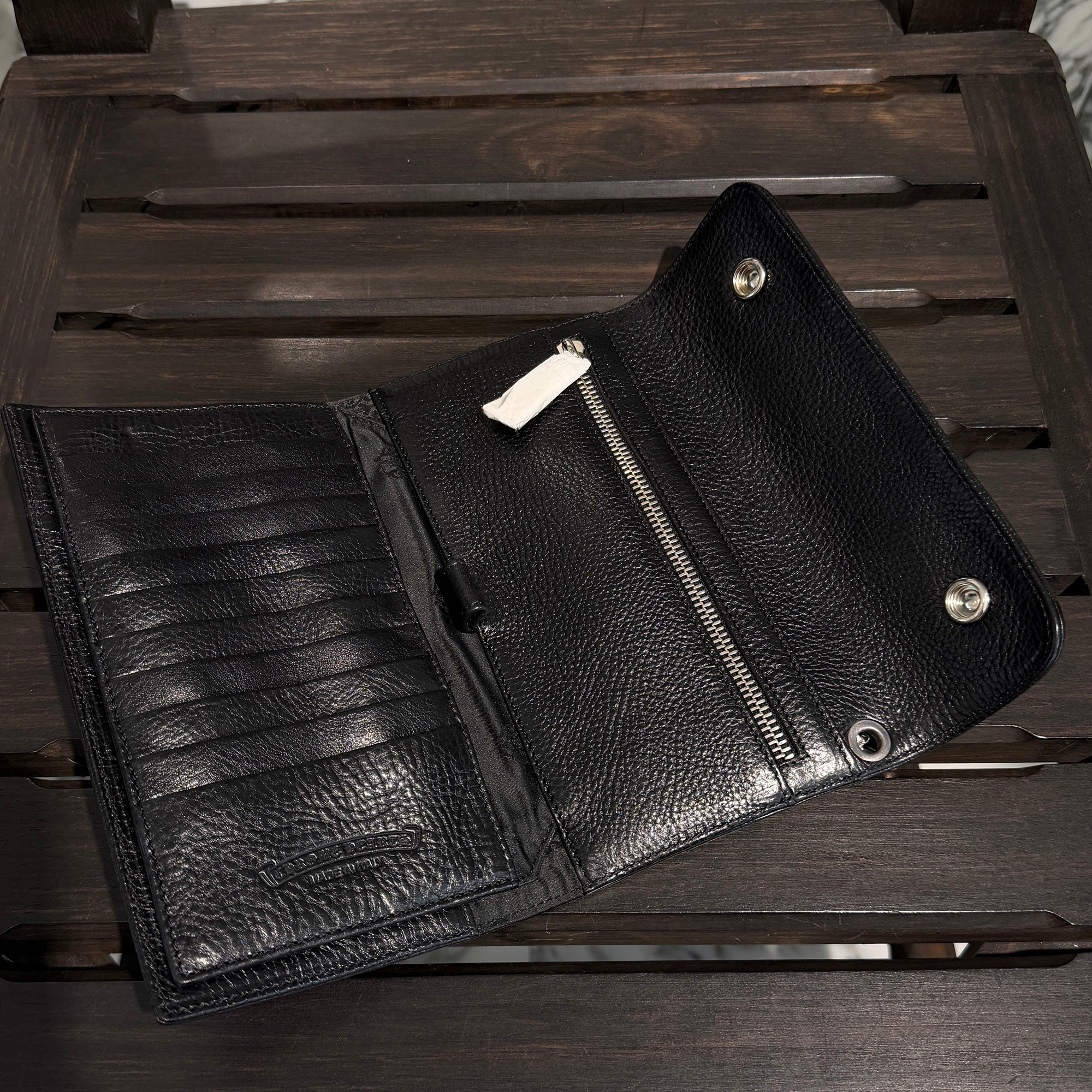 CHROME HEARTS Wave Cross Ball Wallet クロムハーツ ウェーブクロスボール ウォレット