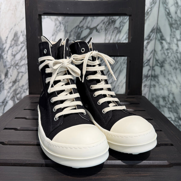 Rick Owens 2026AW DRKSHDW "SNEAKS" High Cut Sneakers DU02F6800 Size 40(約25.0cm〜25.5cm) リックオウェンス ダークシャドウ "スニーク" ハイカットスニーカー サイズ40(約25.0cm〜25.5cm)
