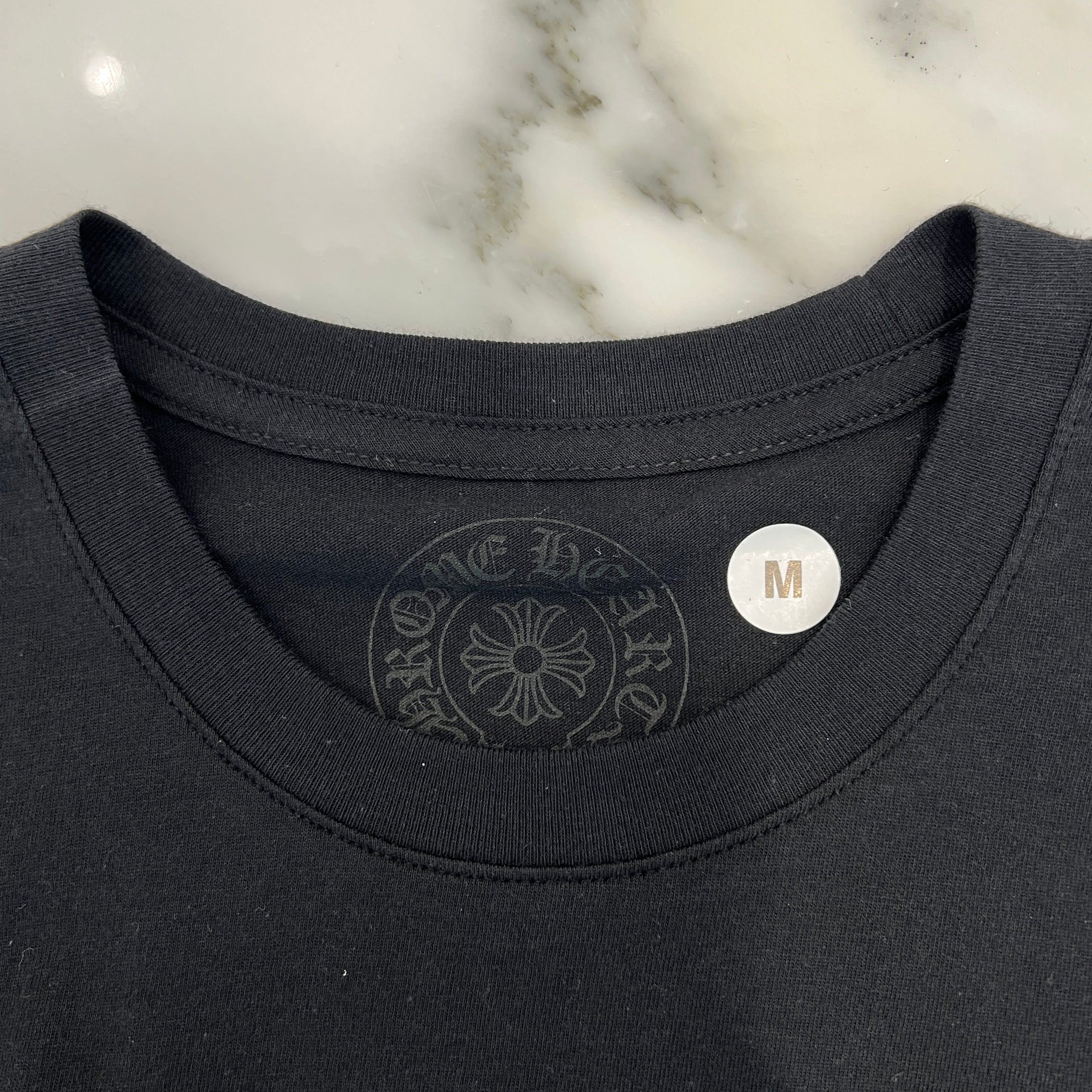 CHROME HEARTS Neon Bar Logo Tee Size L クロムハーツ ネオンバー ロゴ Tシャツ サイズL