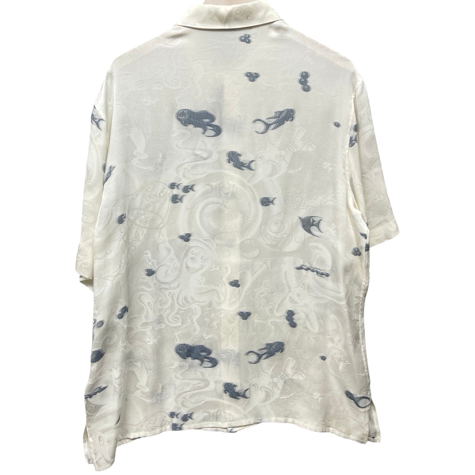 DIOR × Kenny Scharf 2021SS Silk Print Shirts 033C508A5198 Size 40