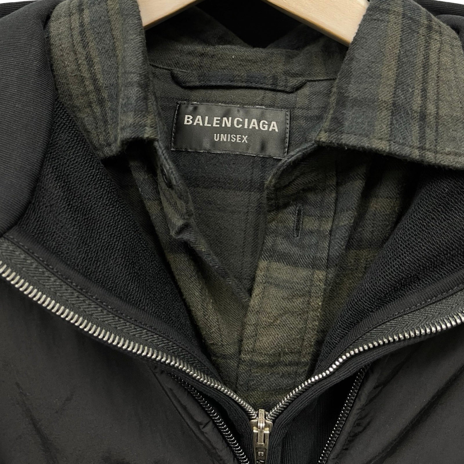 BALENCIAGA 2024SS Layered Track Jacket Blouson  773046 TNQ25