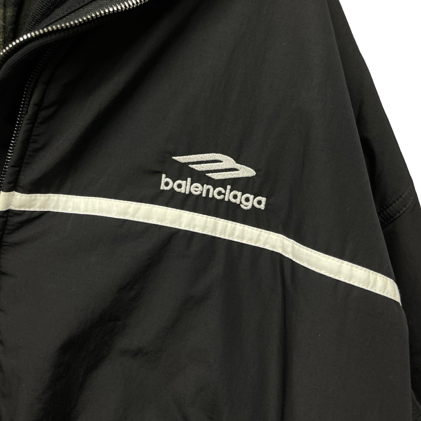 BALENCIAGA 2024SS Layered Track Jacket Blouson  773046 TNQ25