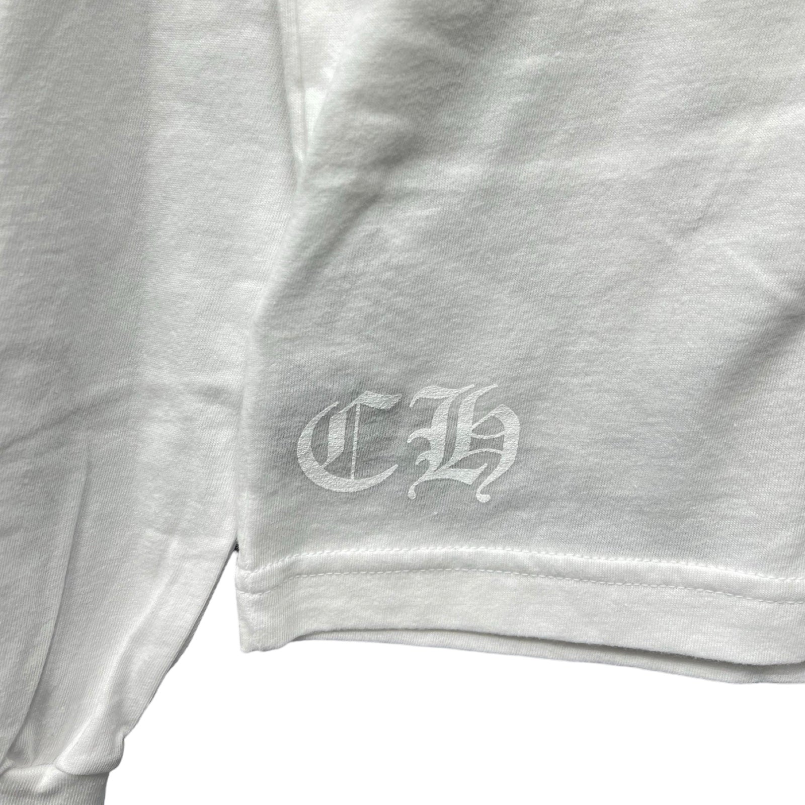 CHROME HEARTS Honolulu Limited Back Scroll Logo L/S Tee Size XL