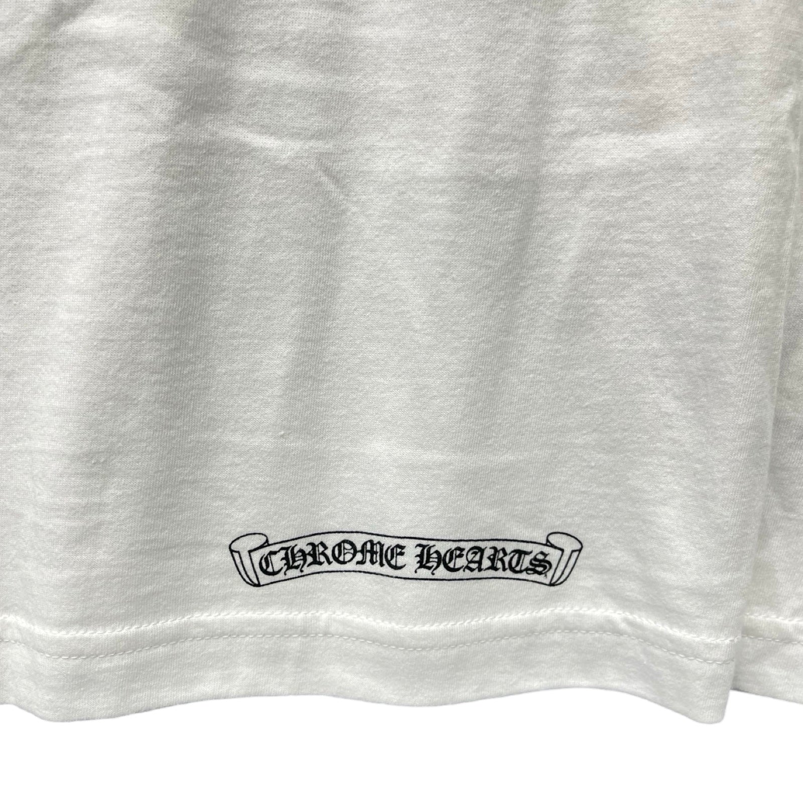 CHROME HEARTS Honolulu Limited Back Scroll Logo L/S Tee Size XL
