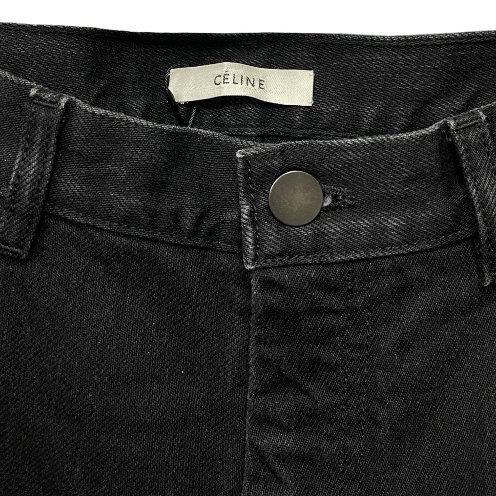 CELINE 2018SS Cut Off Jeans 21T67 523B Size 34