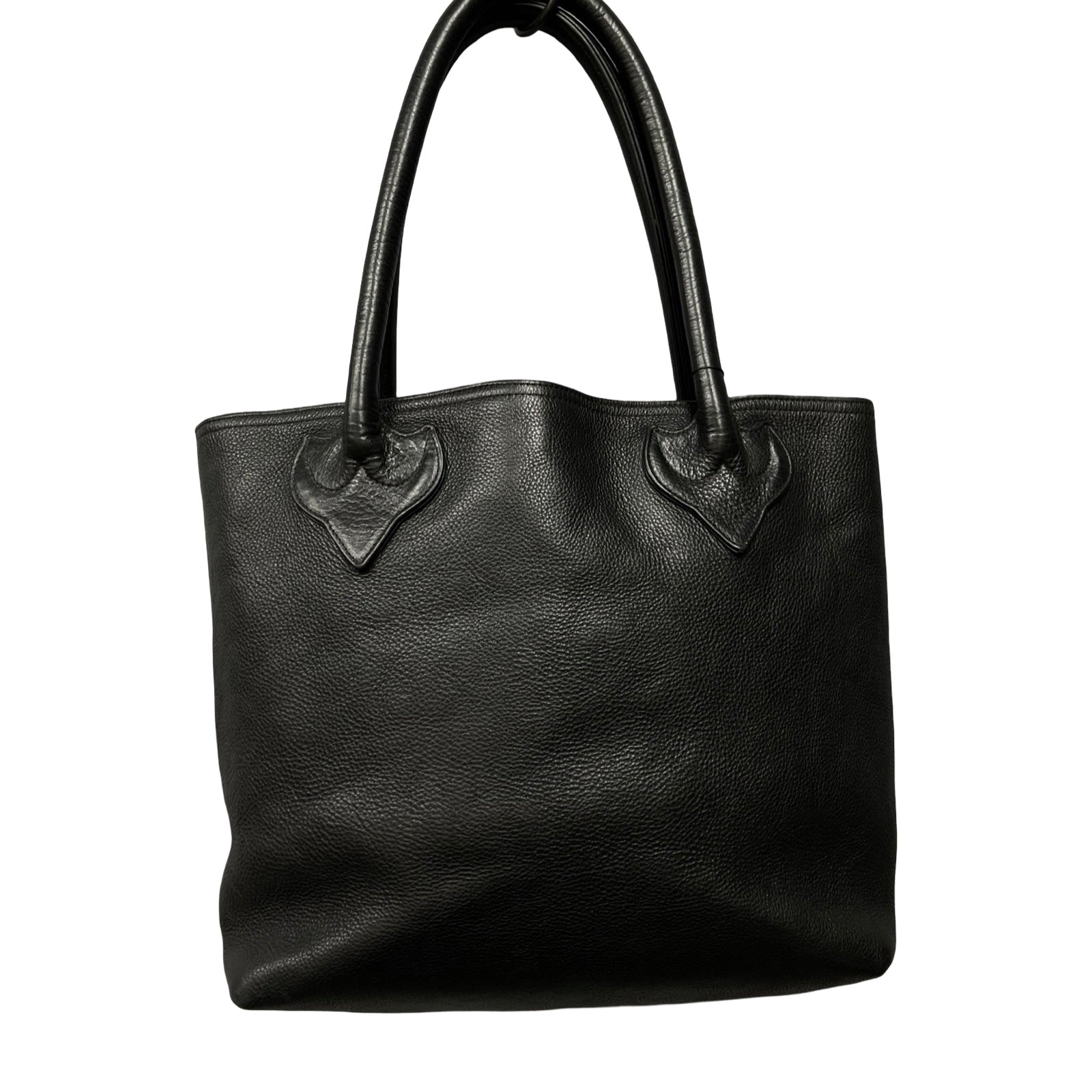 CHROME HEARTS 1 Cross Patch FS Leather Tote Bag