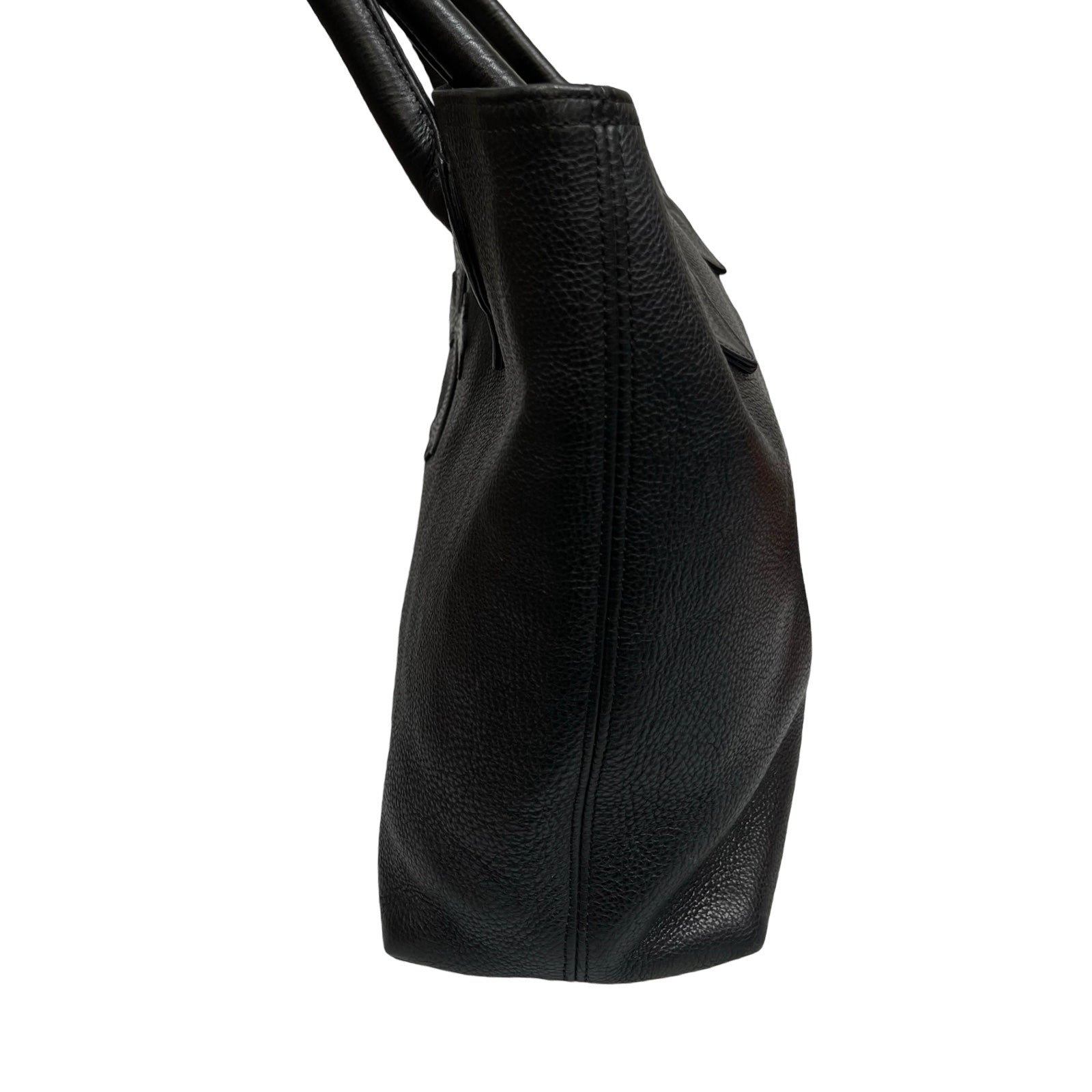 CHROME HEARTS 1 Cross Patch FS Leather Tote Bag