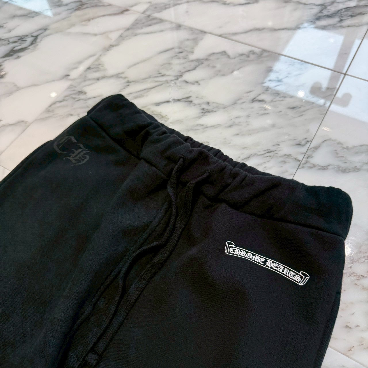 CHROME HEARTS Horseshoe Side Logo Sweat Long Pants Size S クロムハーツ ホースシュー サイドロゴ スウェットロングパンツ サイズS