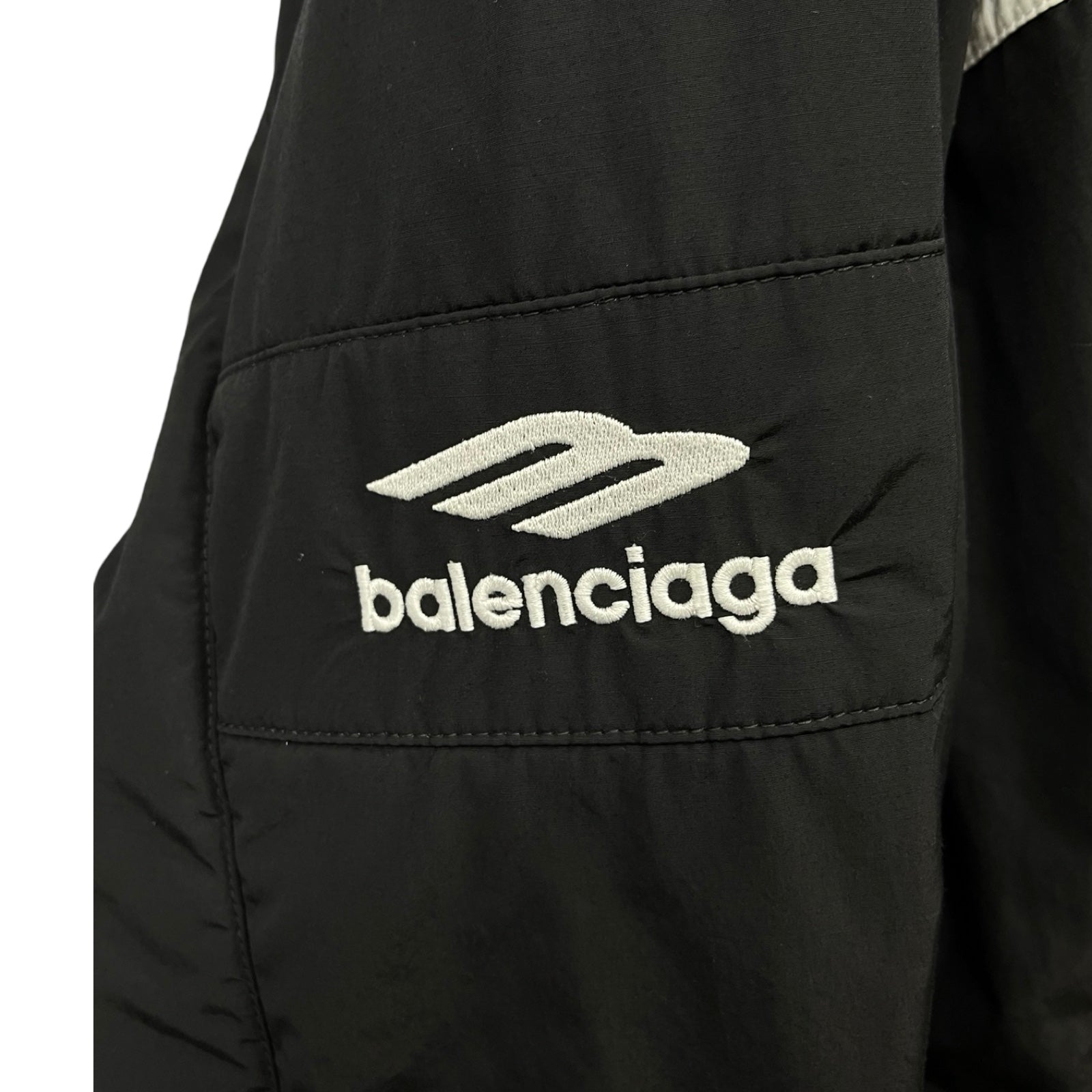 BALENCIAGA 2024SS Layered Track Jacket Blouson  773046 TNQ25