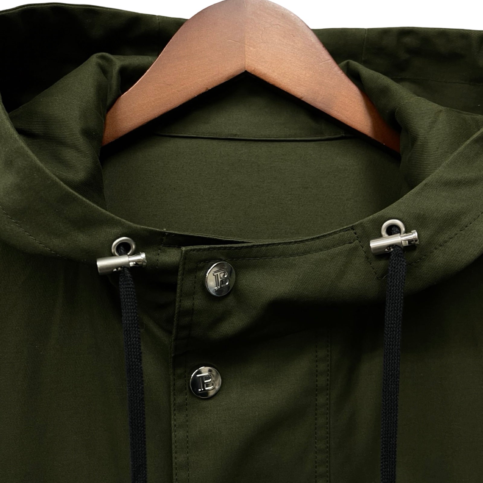 BALMAIN Mods Coat VH1TJ026 C039 Size 46