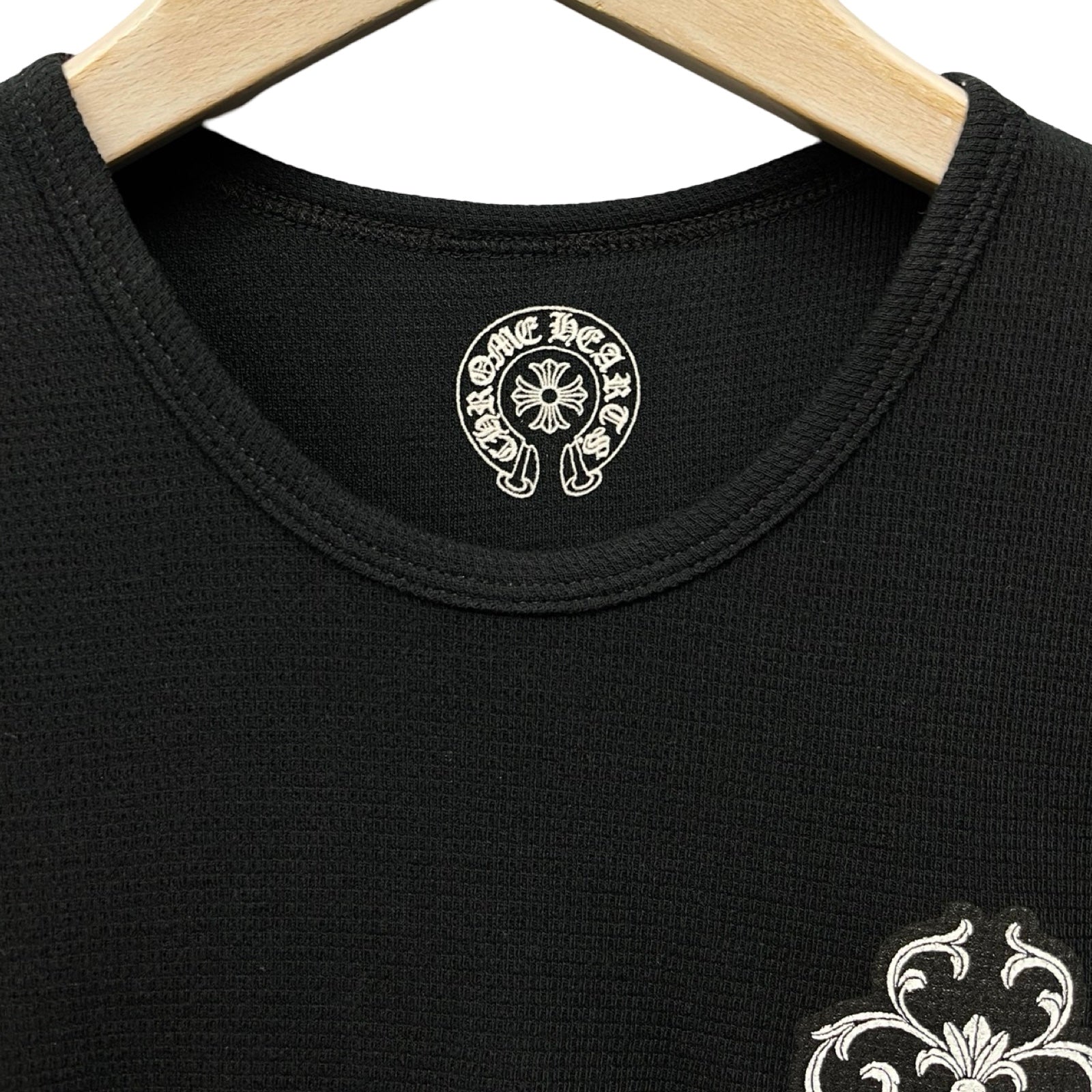 CHROME HEARTS Dagger Print Thermal Long Sleeve Tee Size S