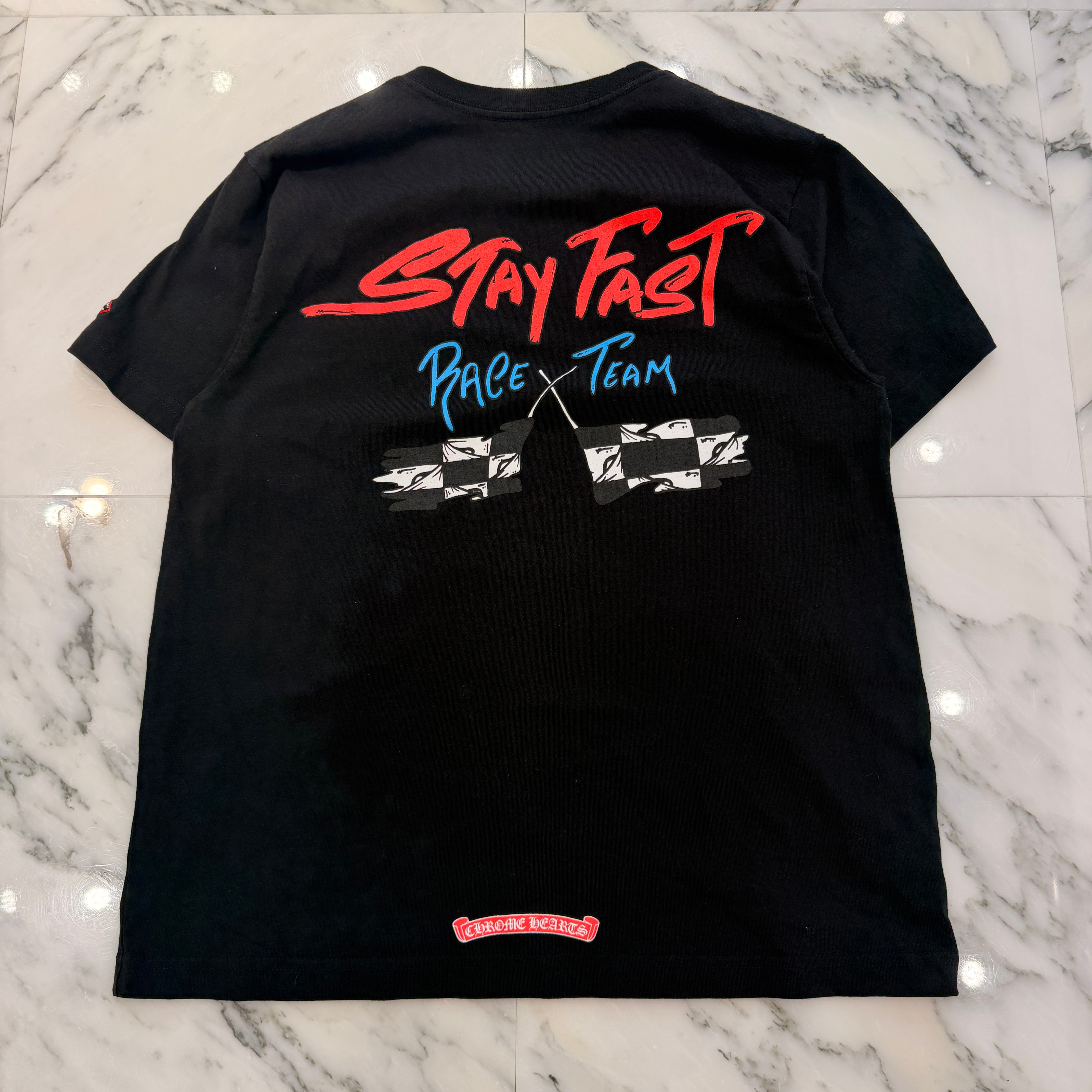 CHROME HEARTS × MATTY BOY PPO STAY FAST RACE TEAM Tee Size L クロムハーツ × マッティボーイ ステイファスト レースチーム Tシャツ サイズL