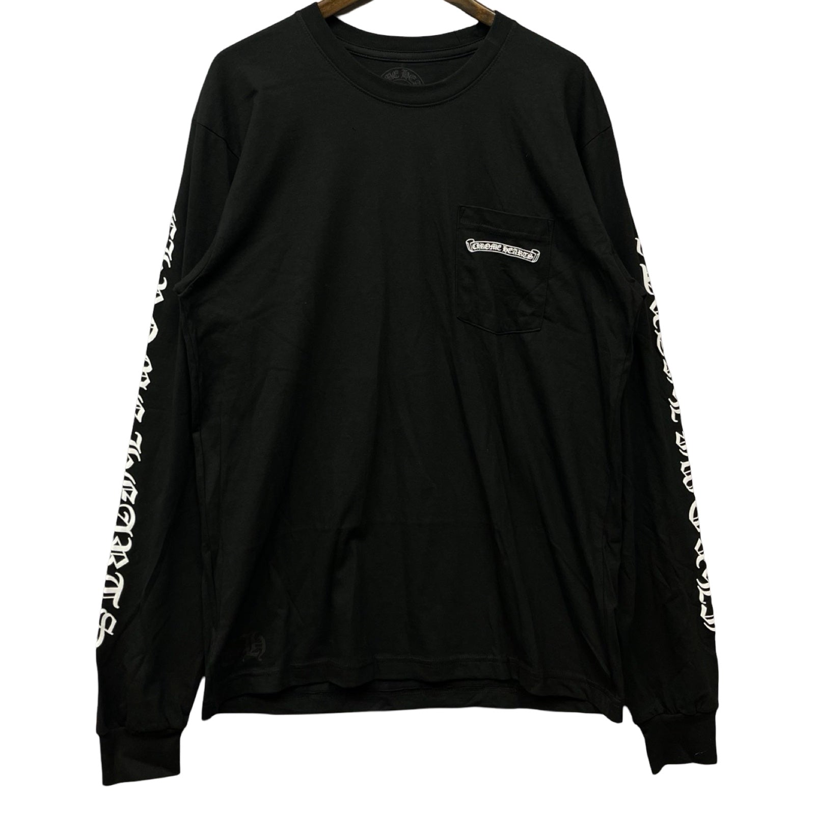 CHROME HEARTS Back Scroll Fuck You Long Sleeve Tee Size L