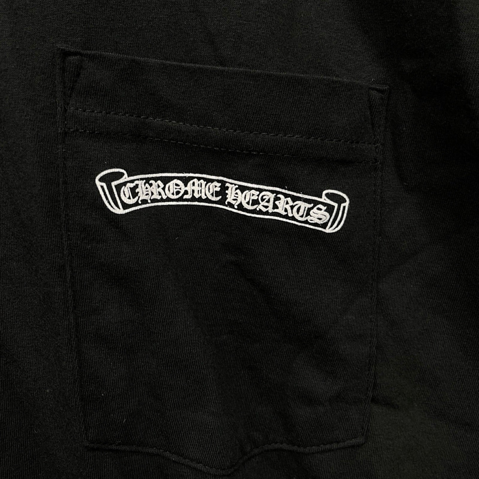 CHROME HEARTS Back Scroll Fuck You Long Sleeve Tee Size L