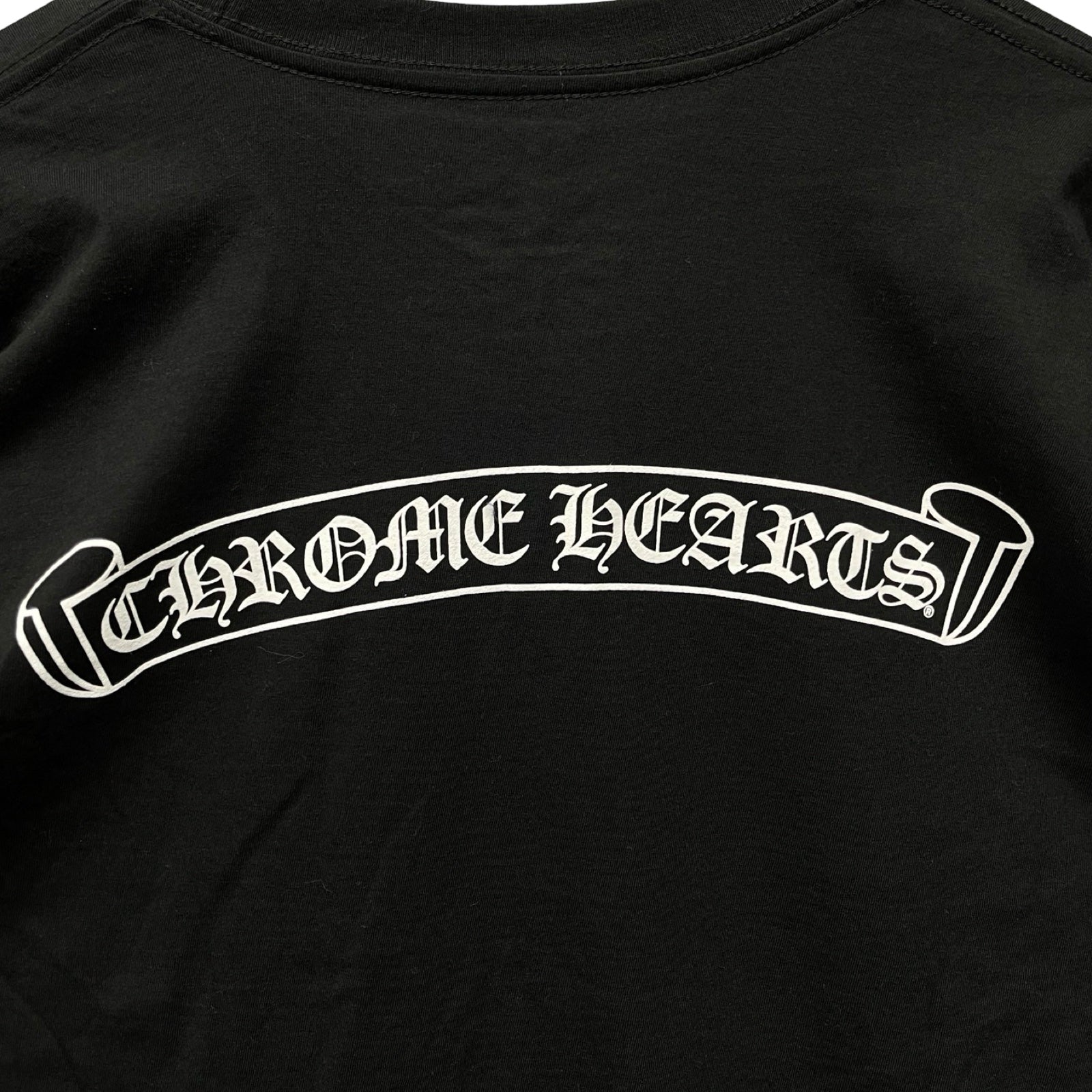 CHROME HEARTS Back Scroll Fuck You Long Sleeve Tee Size L