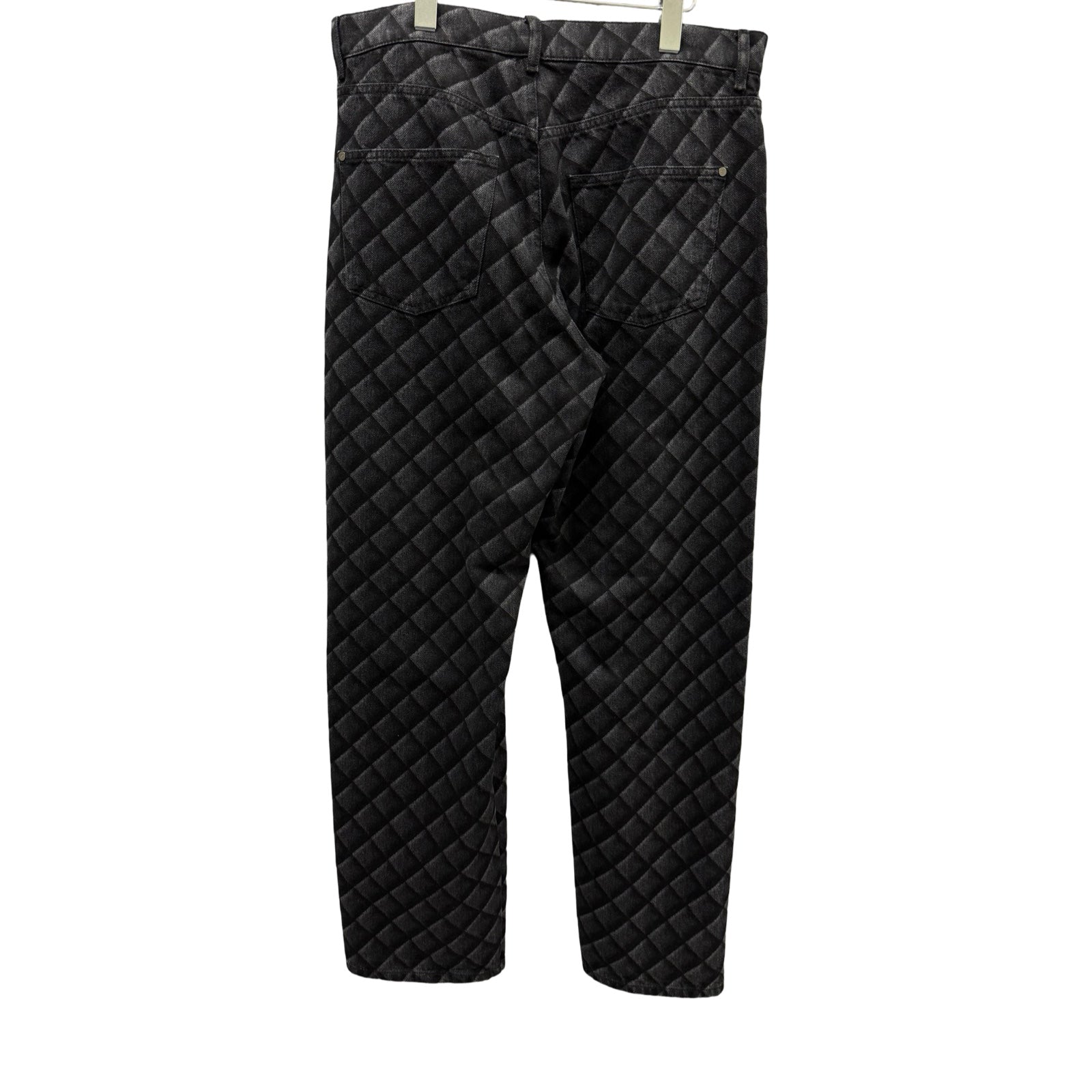 CHANEL 2022AW Matelasse Denim Jeans P73394V65025 Size 44