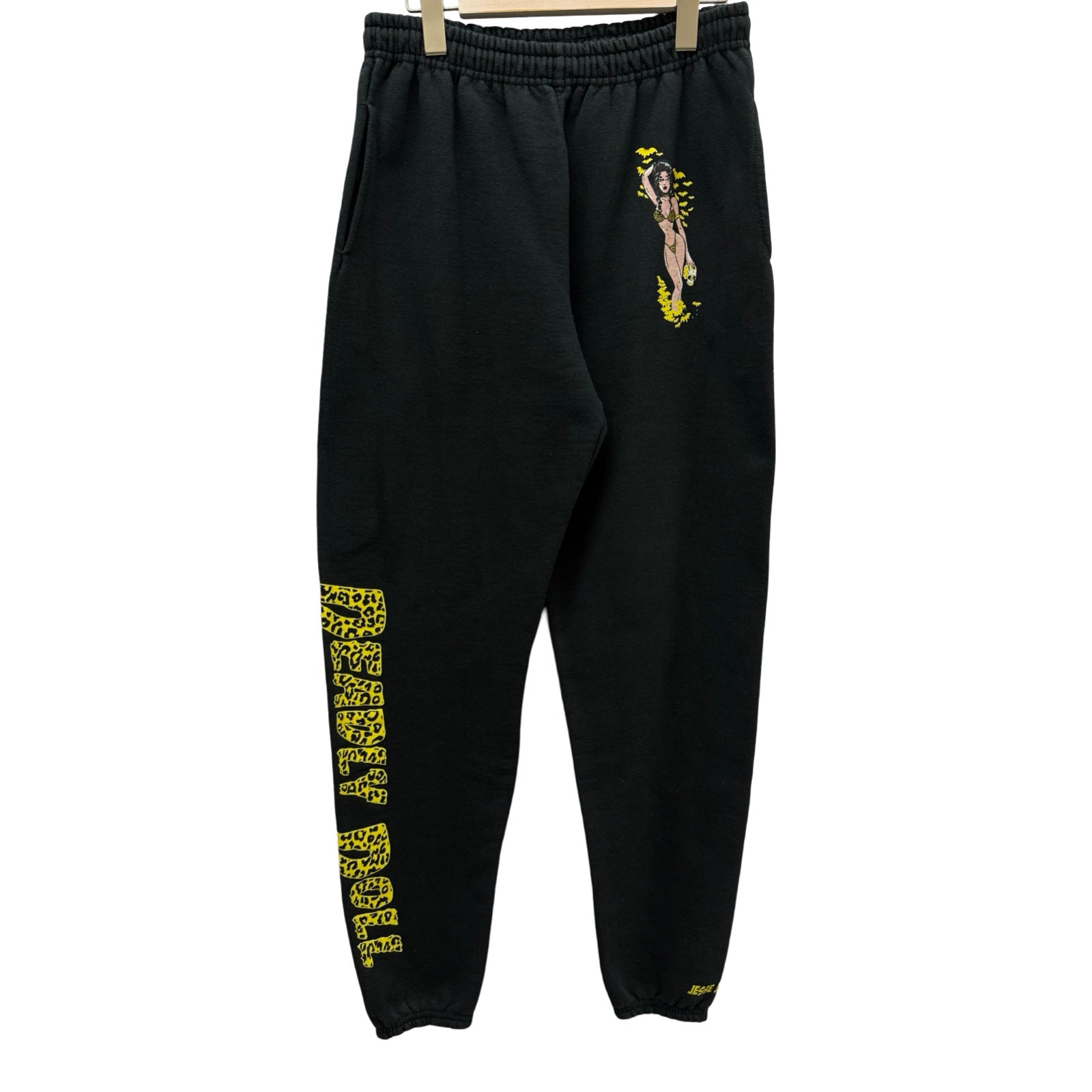 Deadly Doll Cheetah Sweatpants SizeS