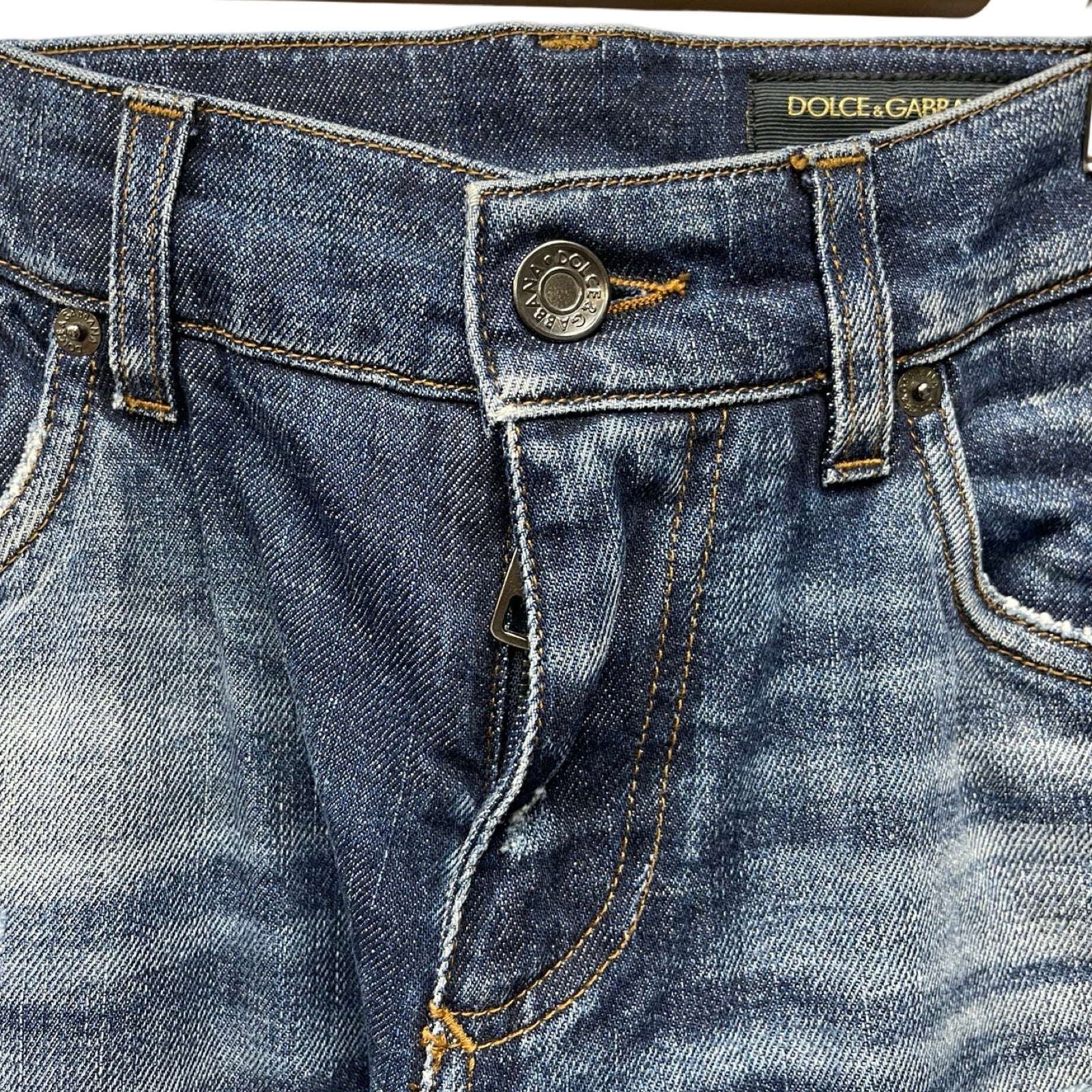 Dolce&Gabbana 2020AW Crash Repair Jeans GYJDAD G8DJ5