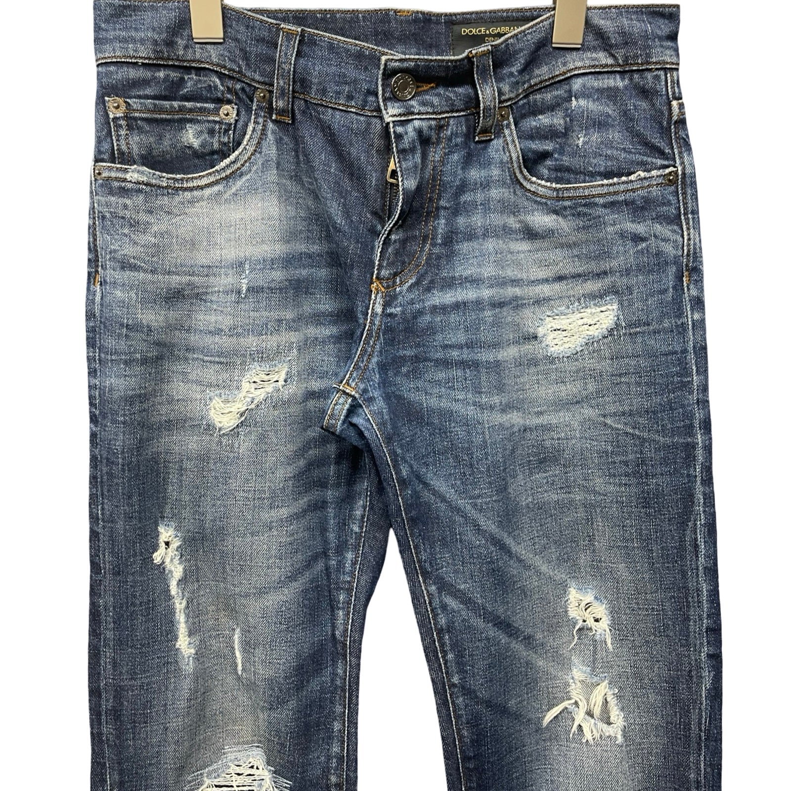 Dolce&Gabbana 2020AW Crash Repair Jeans GYJDAD G8DJ5