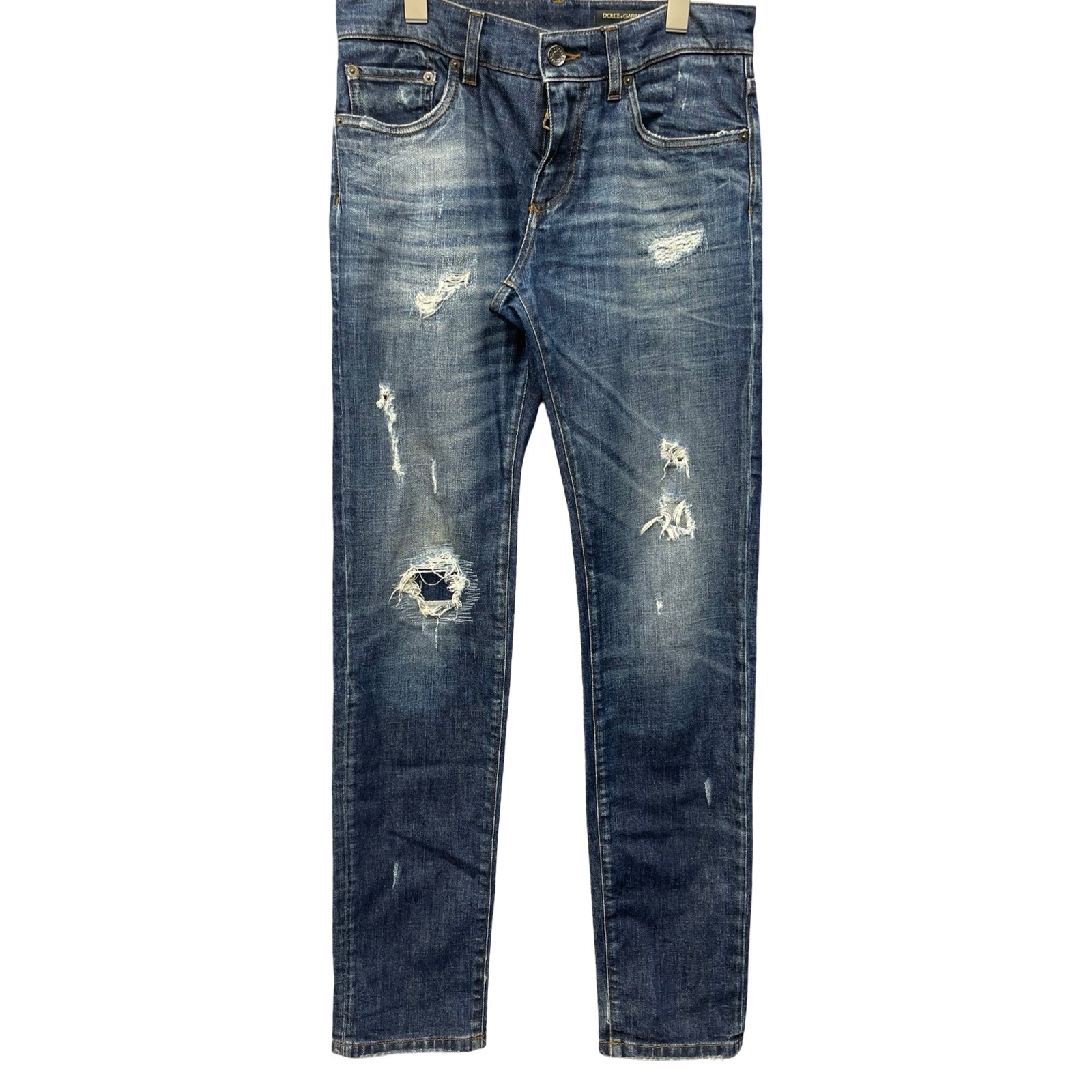 Dolce&Gabbana 2020AW Crash Repair Jeans GYJDAD G8DJ5