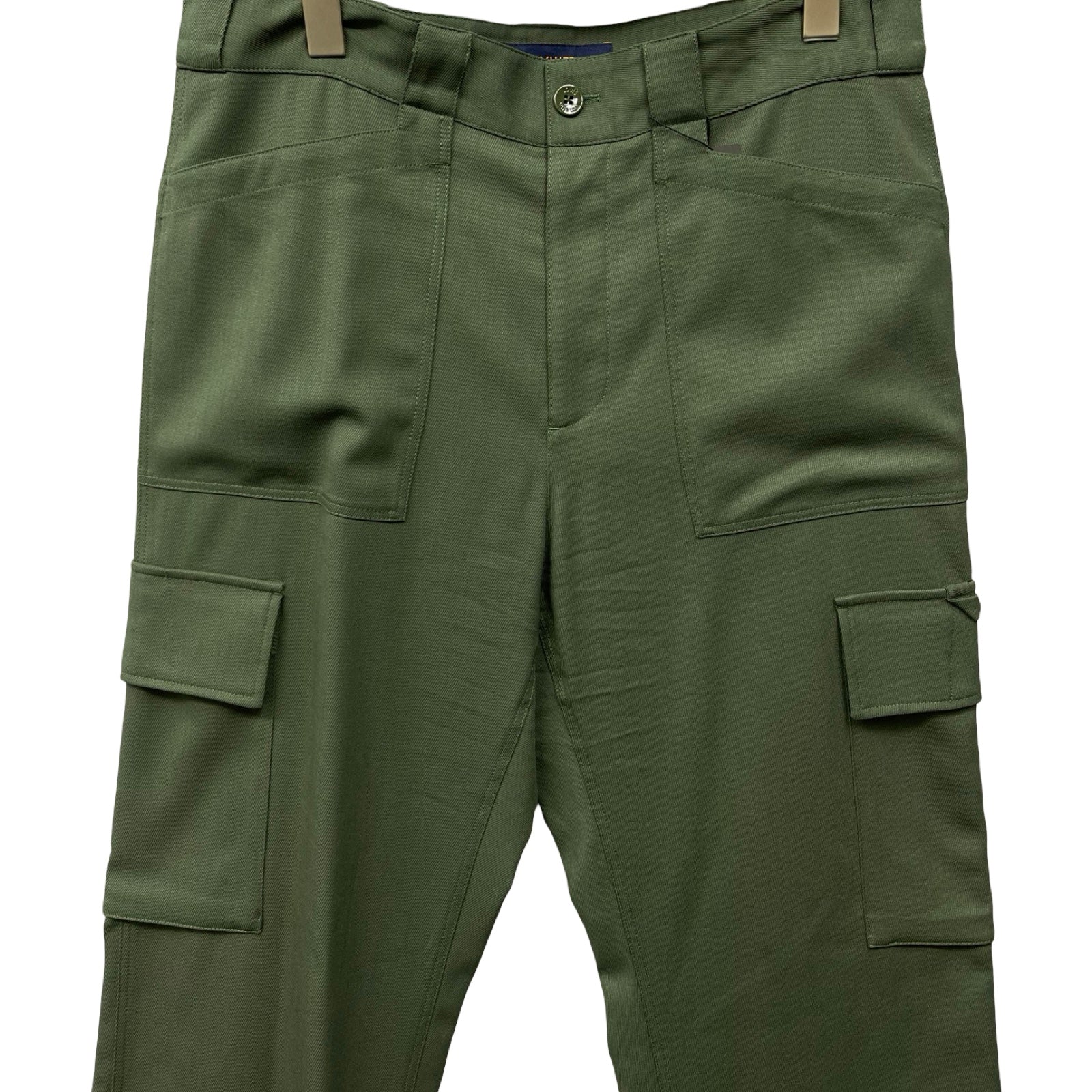 LOUIS VUITTON 2022SS Soft Cargo Wool Long Pants 1A9GNY Size 42