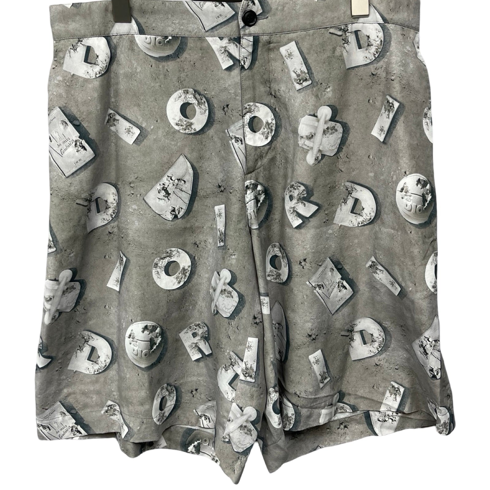 DIOR × Daniel Arsham 2020SS Technical Canvas Shirts Shorts 933C120A4846 Size 50