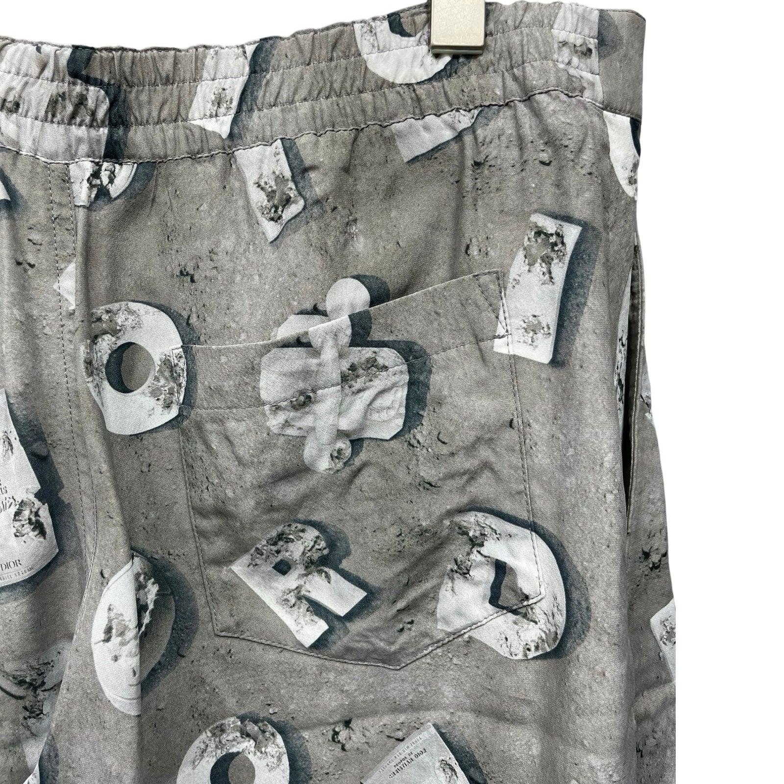 DIOR × Daniel Arsham 2020SS Technical Canvas Shirts Shorts 933C120A4846 Size 50