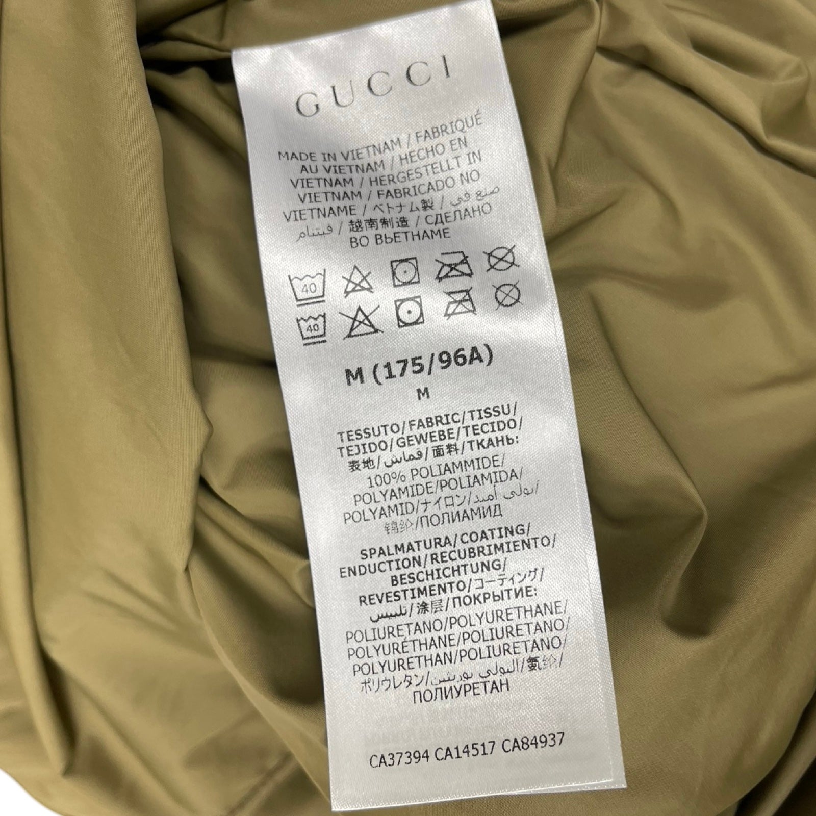 GUCCI×THE NORTH FACE Rain Anorak Hoodie 648874 ZLPKL Size M