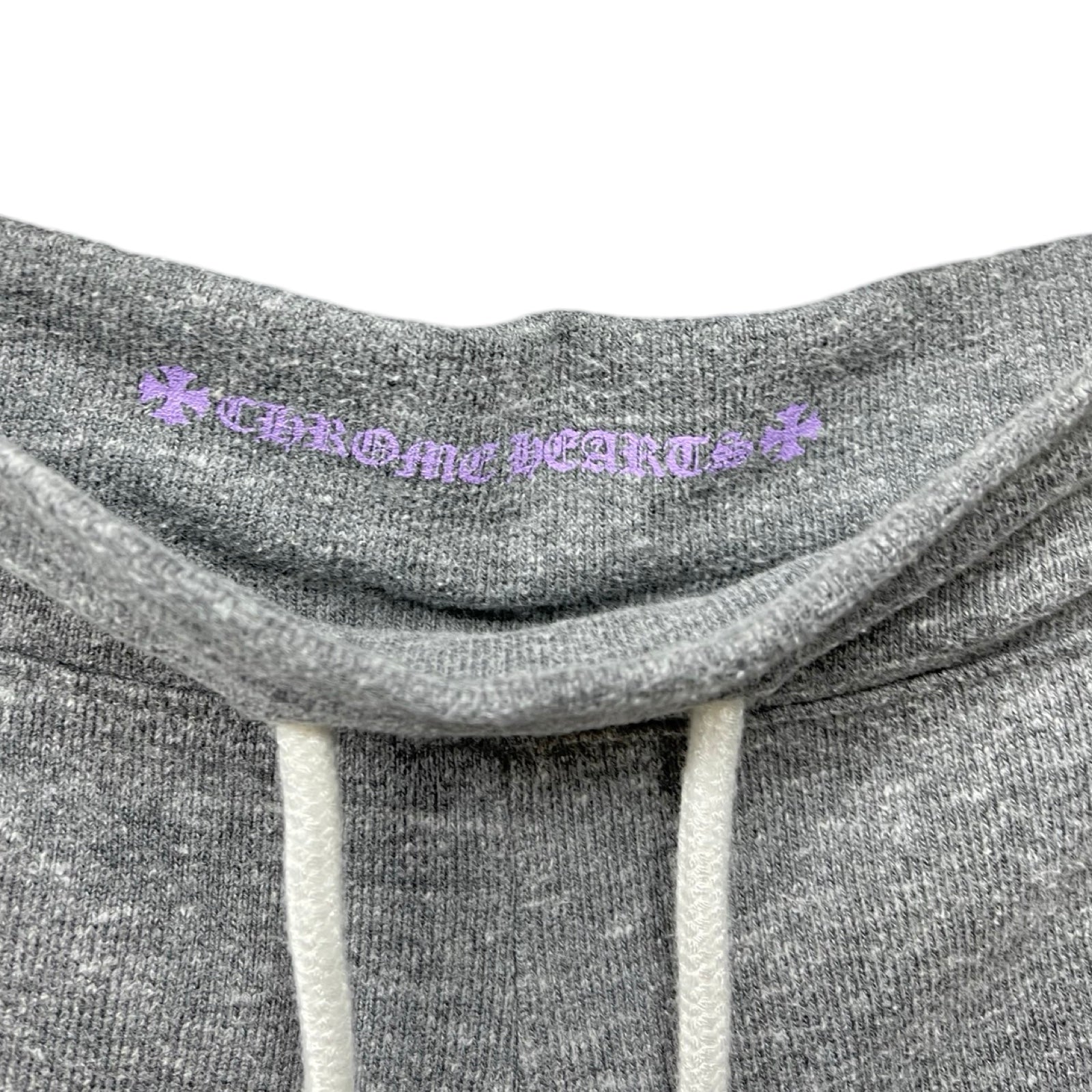 CHROME HEARTS Vertical Logo Sweat Shorts Size S