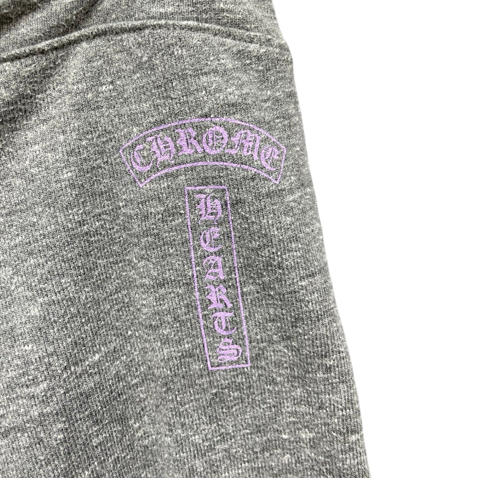 CHROME HEARTS Vertical Logo Sweat Shorts Size S