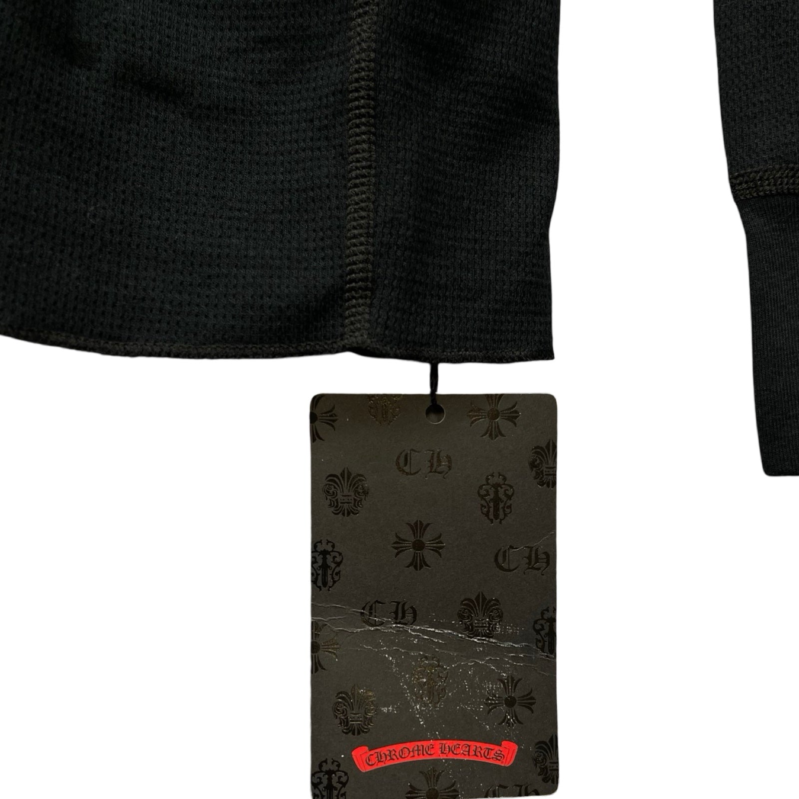 CHROME HEARTS Dagger Print Thermal Long Sleeve Tee Size S