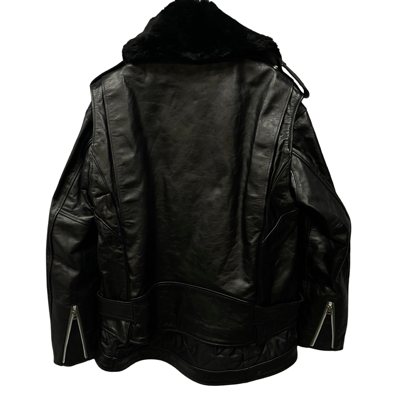 sacai××Schott 2022AW Leather Blouson 22-02875M Size 2 – MEMENTOS