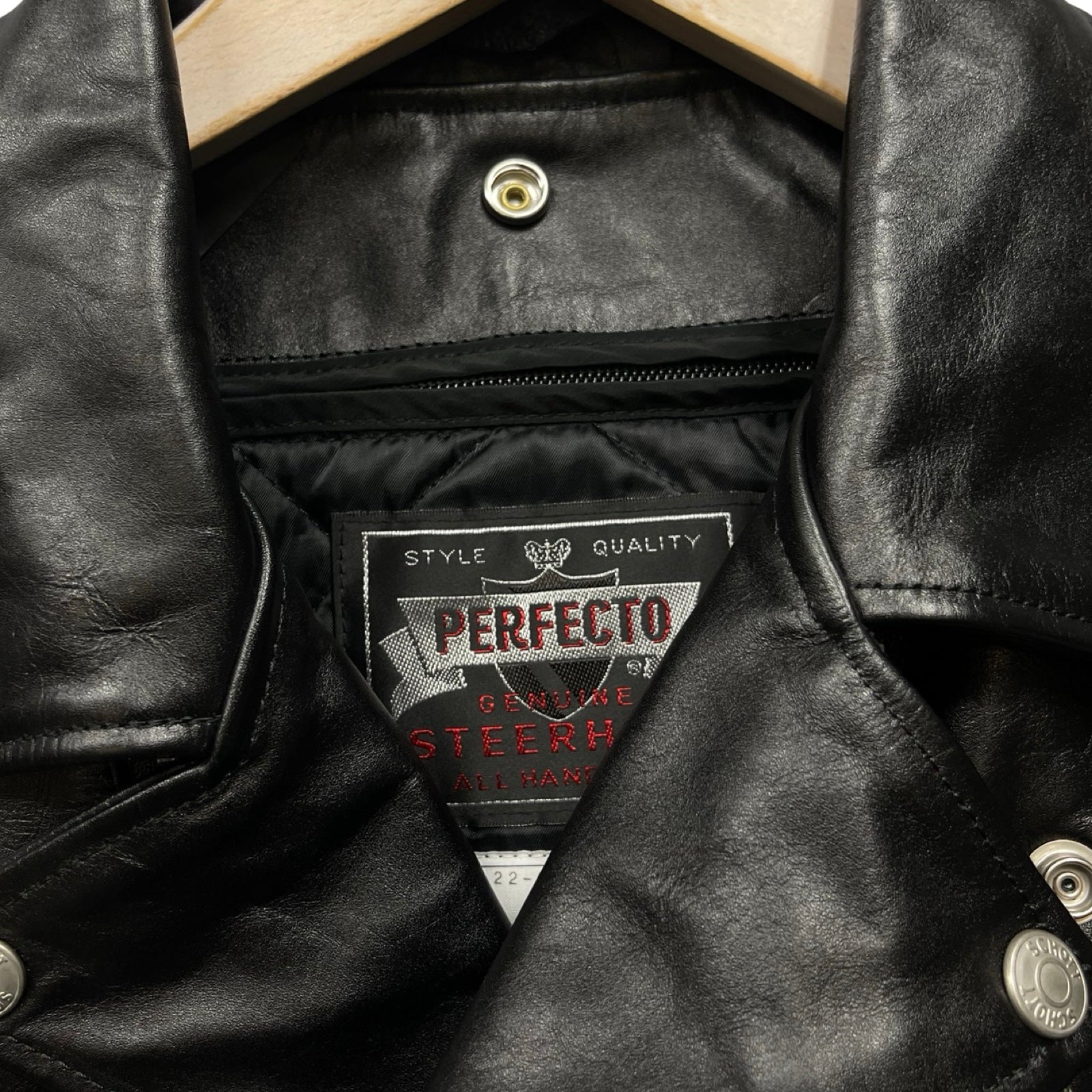 sacai××Schott 2022AW Leather Blouson 22-02875M Size 2 – MEMENTOS