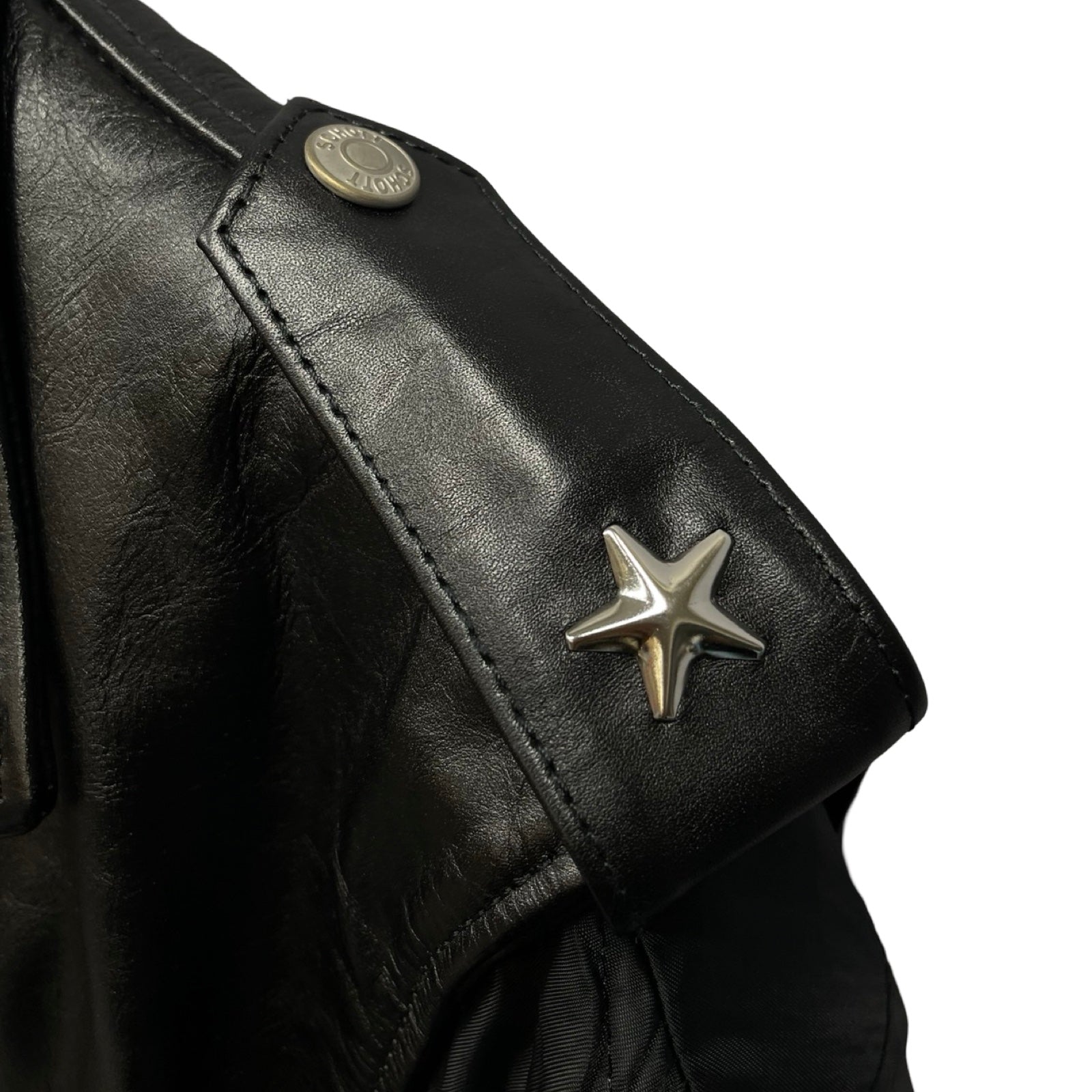 sacai××Schott 2022AW Leather Blouson 22-02875M Size 2 – MEMENTOS