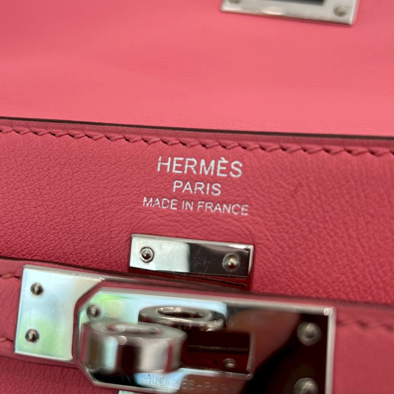 HERMES KELLY 25 Hand Bag "ROSE AZALEE"Y刻印 エルメス ケリー25 ハンドバッグ "ローズアザレ" Y刻印